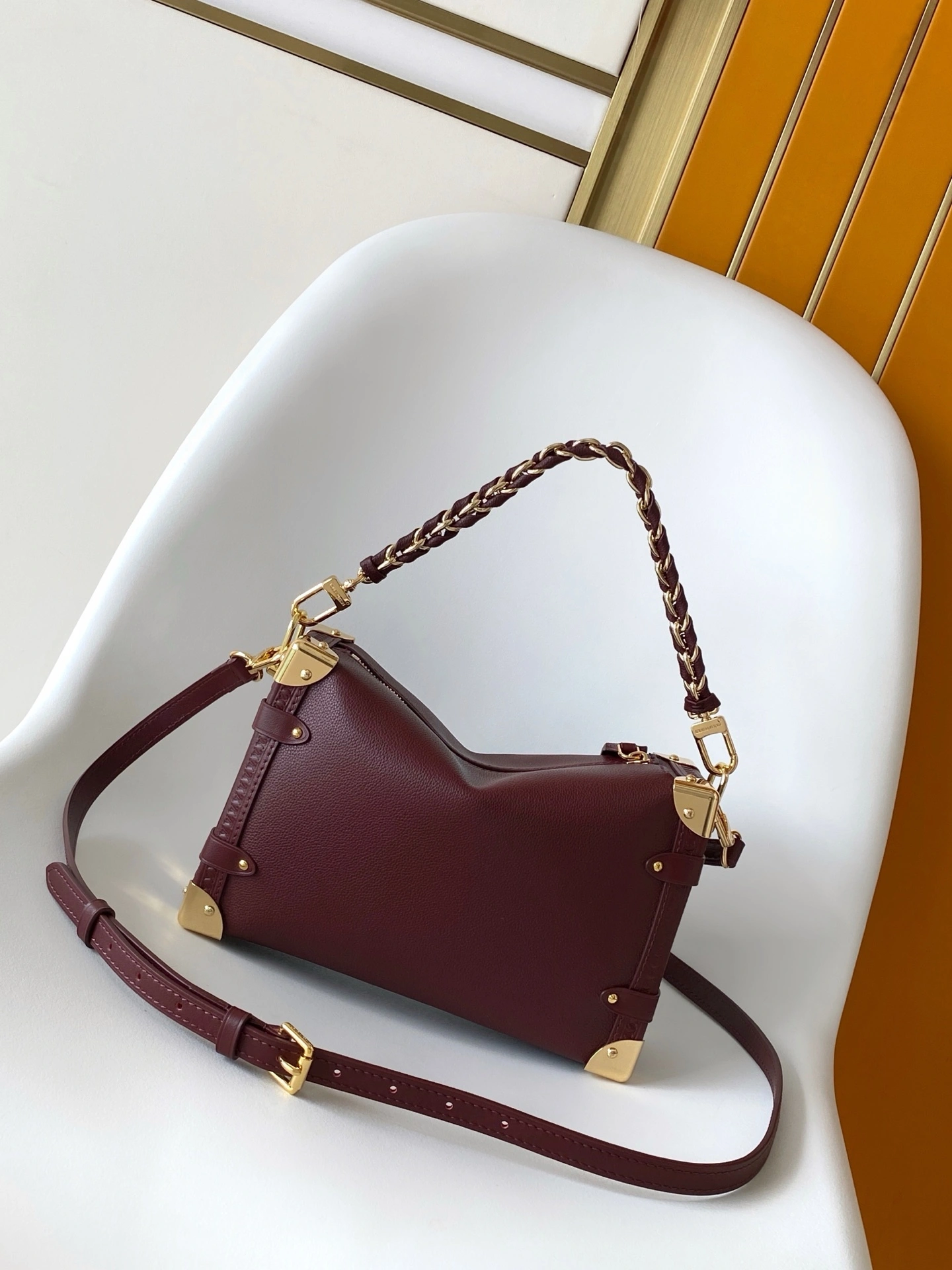 MOMO-- 8V M25669 high quality version Side Trunk Back to School cowhide item:E-B000J1819
