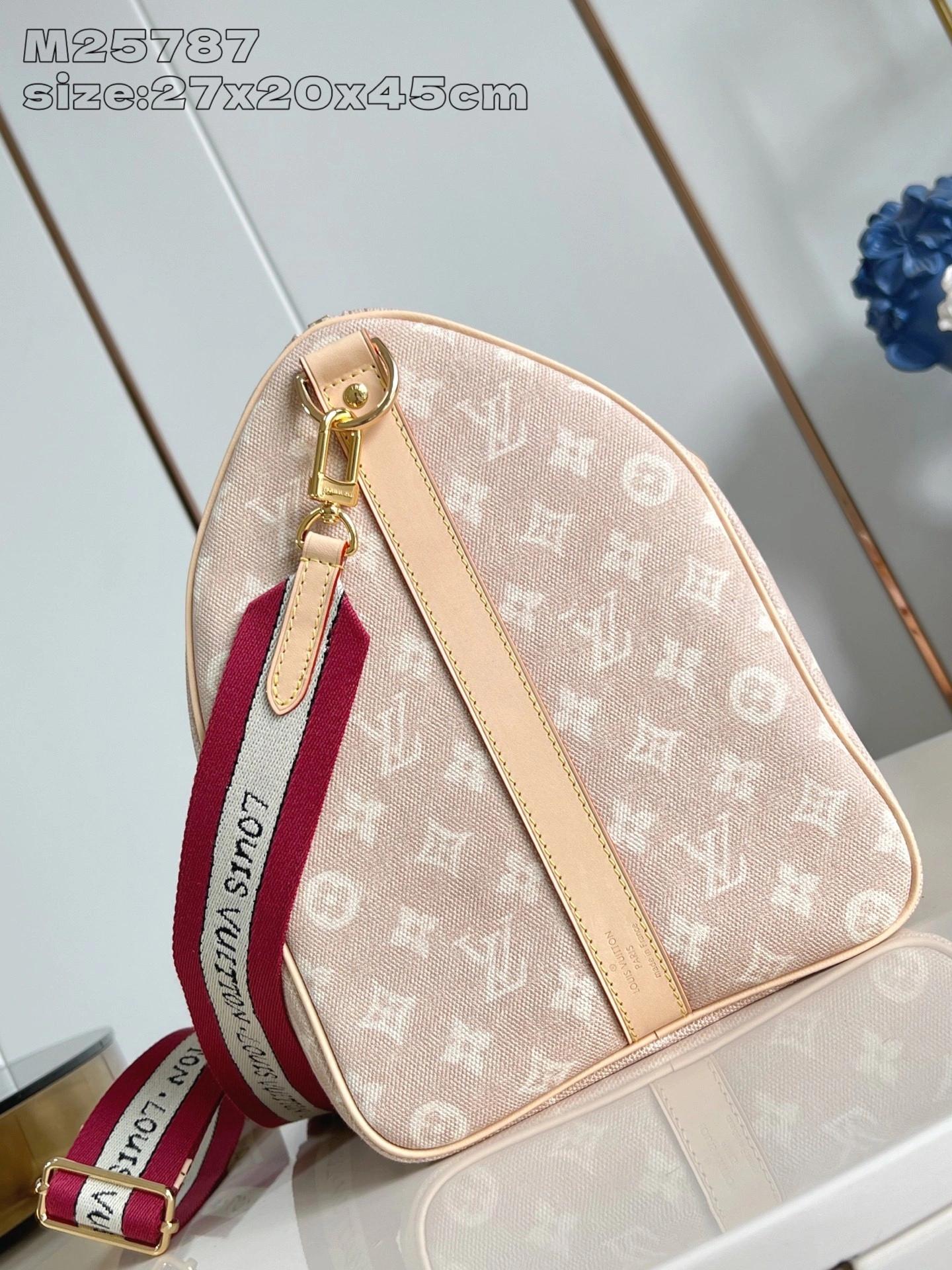 MOMO-- 8V M25787 high quality version Keepall Bandoulière 45 Travel With item:E-B574K1820