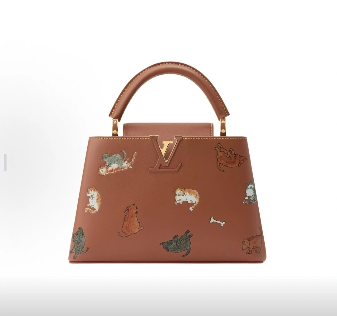 MOMO-- 8V M25874 high quality version Travels With Capucines BB cowhide item:E-B574K1806