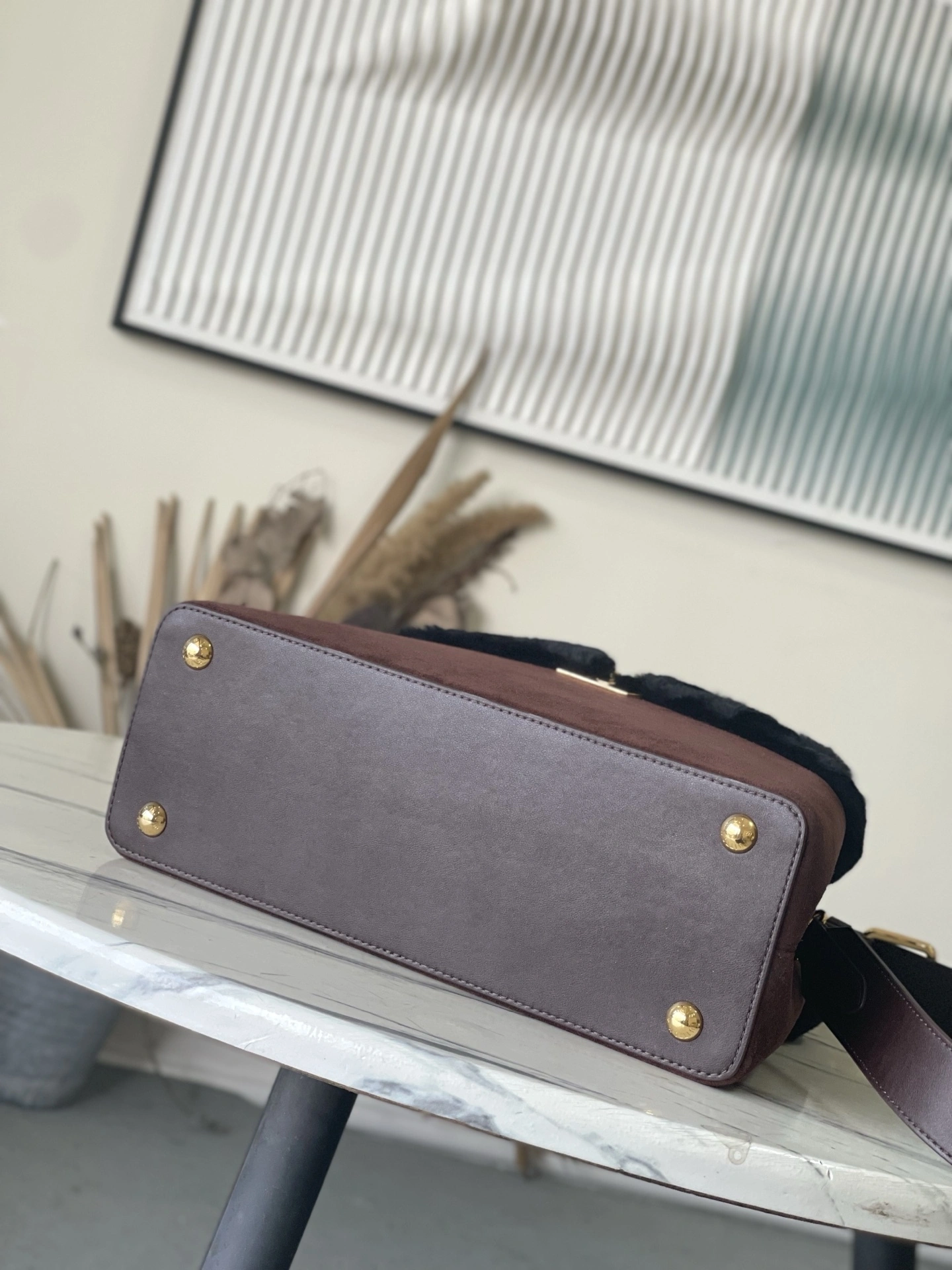 MOMO--8V M26323 high quality version Cozygram Capucines MM Souple Wool item:F-B574A0955