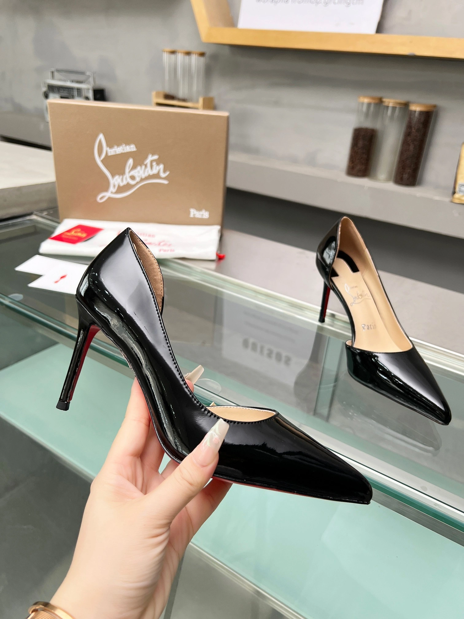 8ou2ou 3140722BK01 Heel height：8CM item:ET-X234E0757W