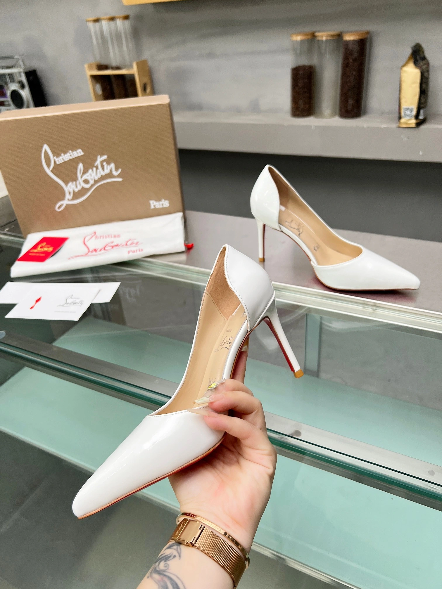 8ou2ou 3160708W222 Heel height：10CM item:ET-X234E0755W