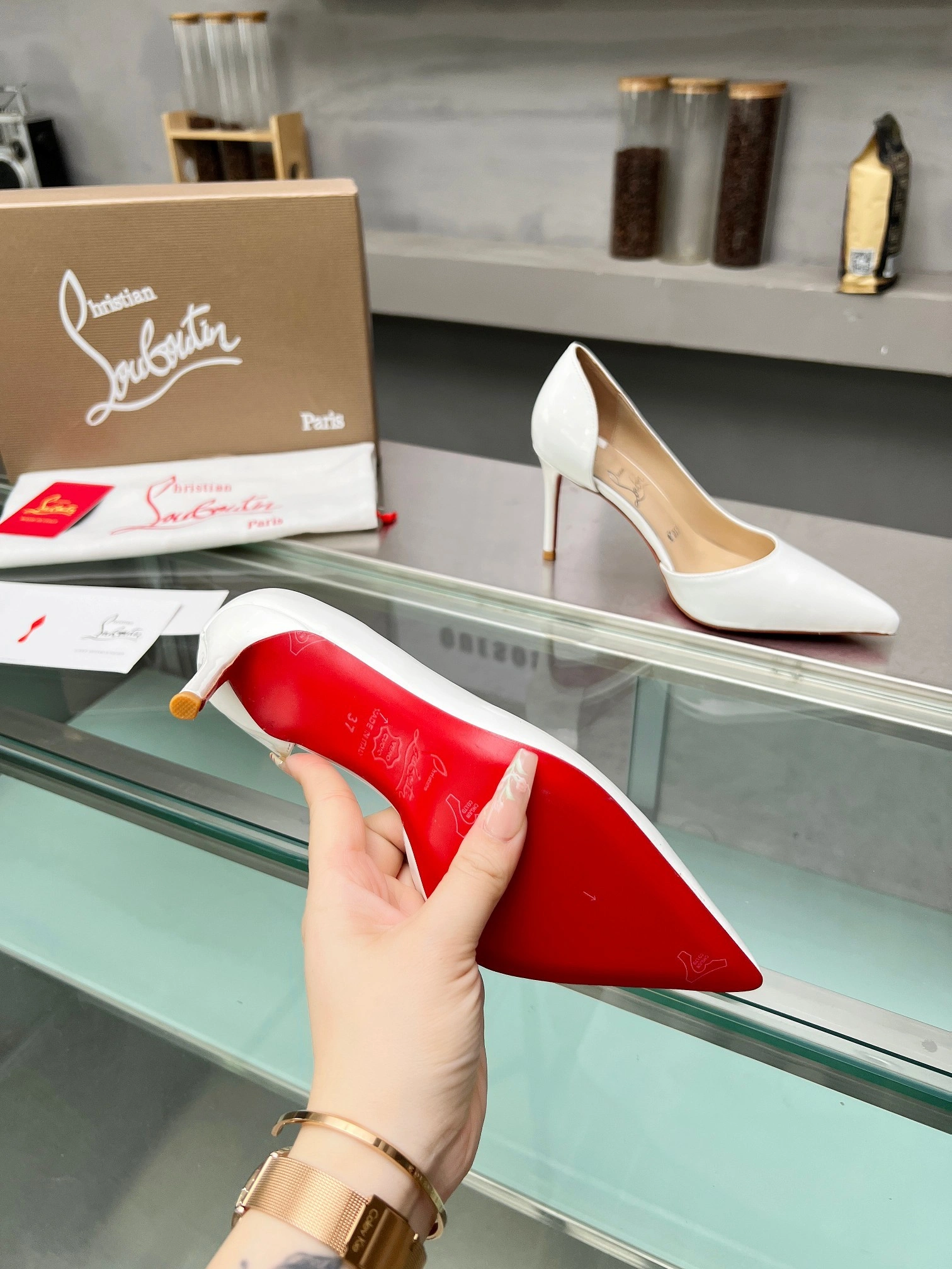 8ou2ou 3160708W222 Heel height：10CM item:ET-X234E0755W