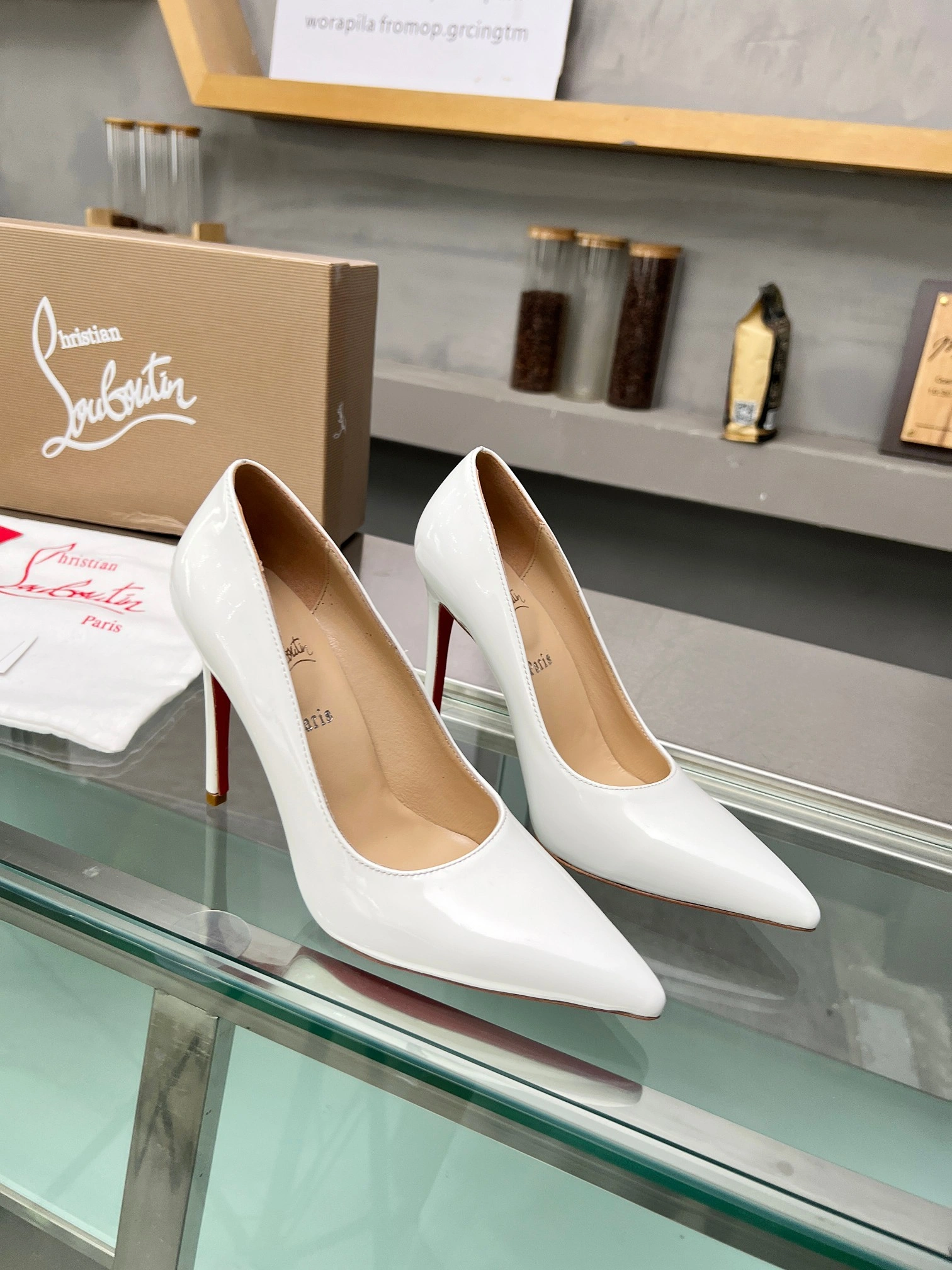 8ou2ou 3190048W222 Heel height：10CM item:ET-X234E0739W