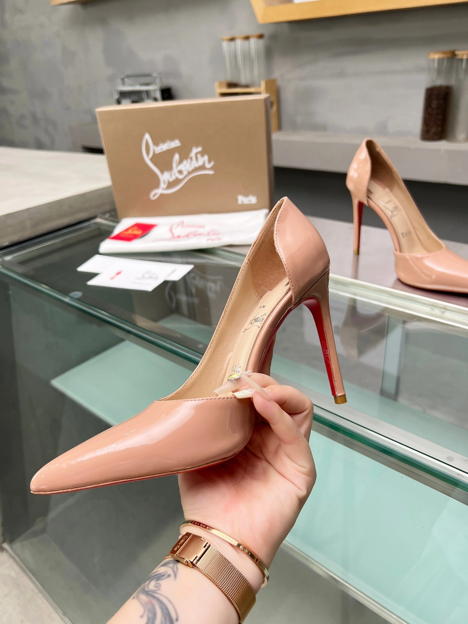 8ou2ou 3210565PK1A Heel height：10CM item:ET-X234E0756W