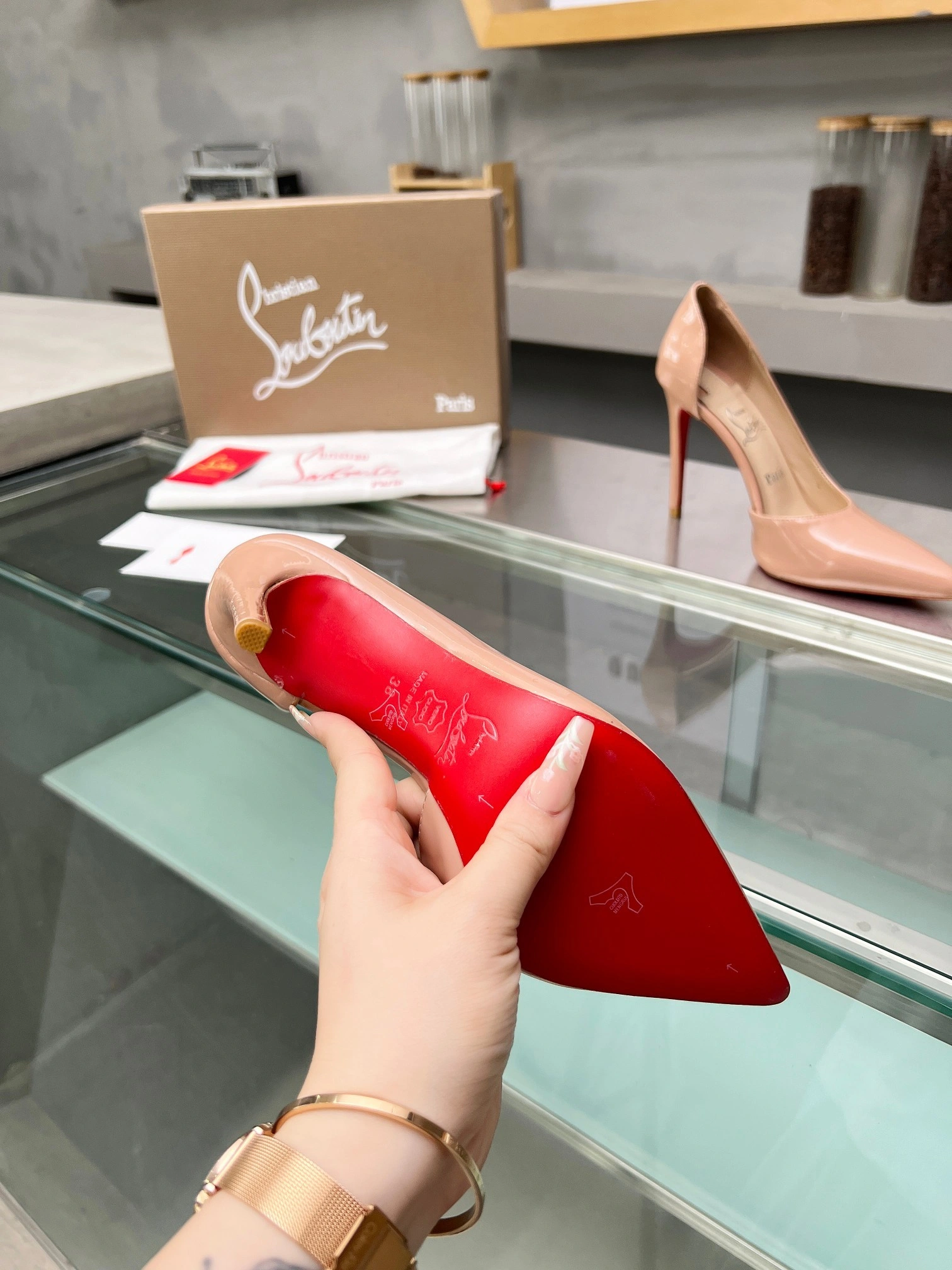 8ou2ou 3210565PK1A Heel height：10CM item:ET-X234E0756W