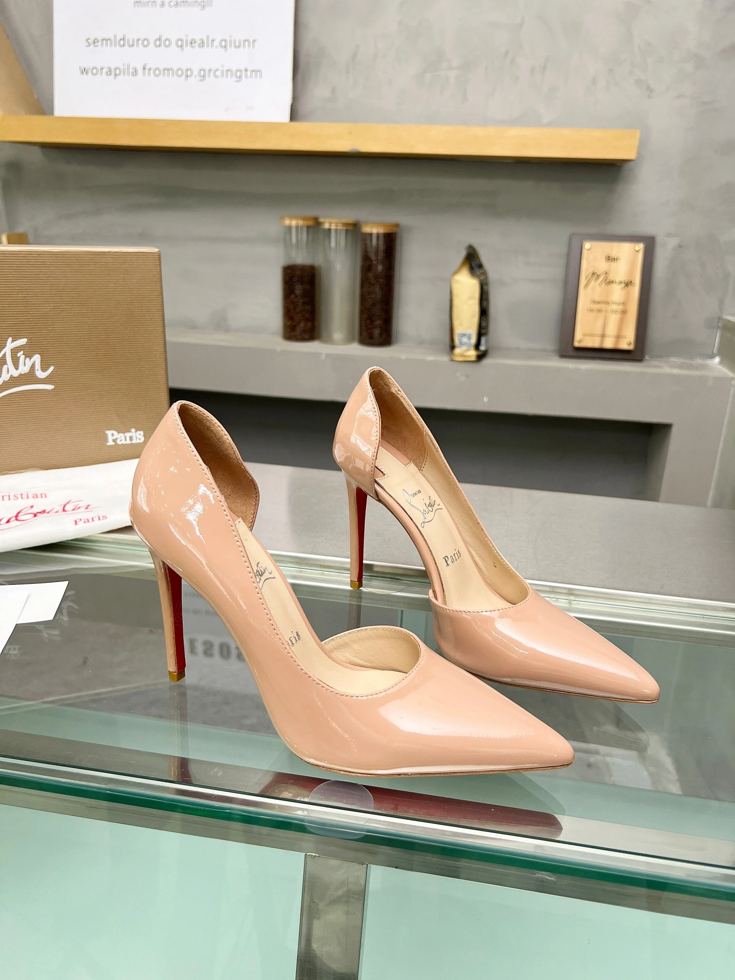 8ou2ou 3210565PK1A Heel height：10CM item:ET-X234E0756W