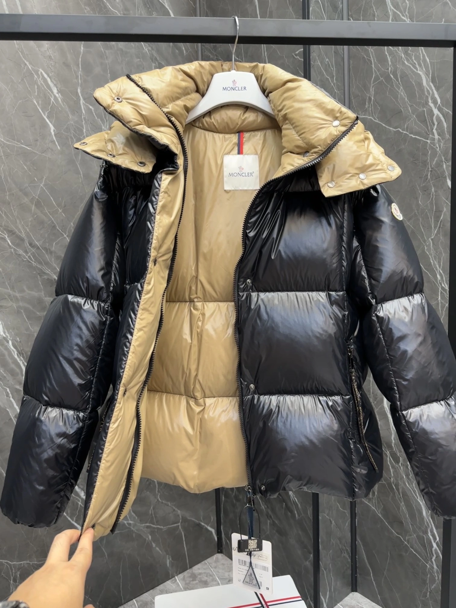 &Bald Eagle-- 7o9385r goose down Moncler Parana Down Jacket high quality version item:D-F409J2635