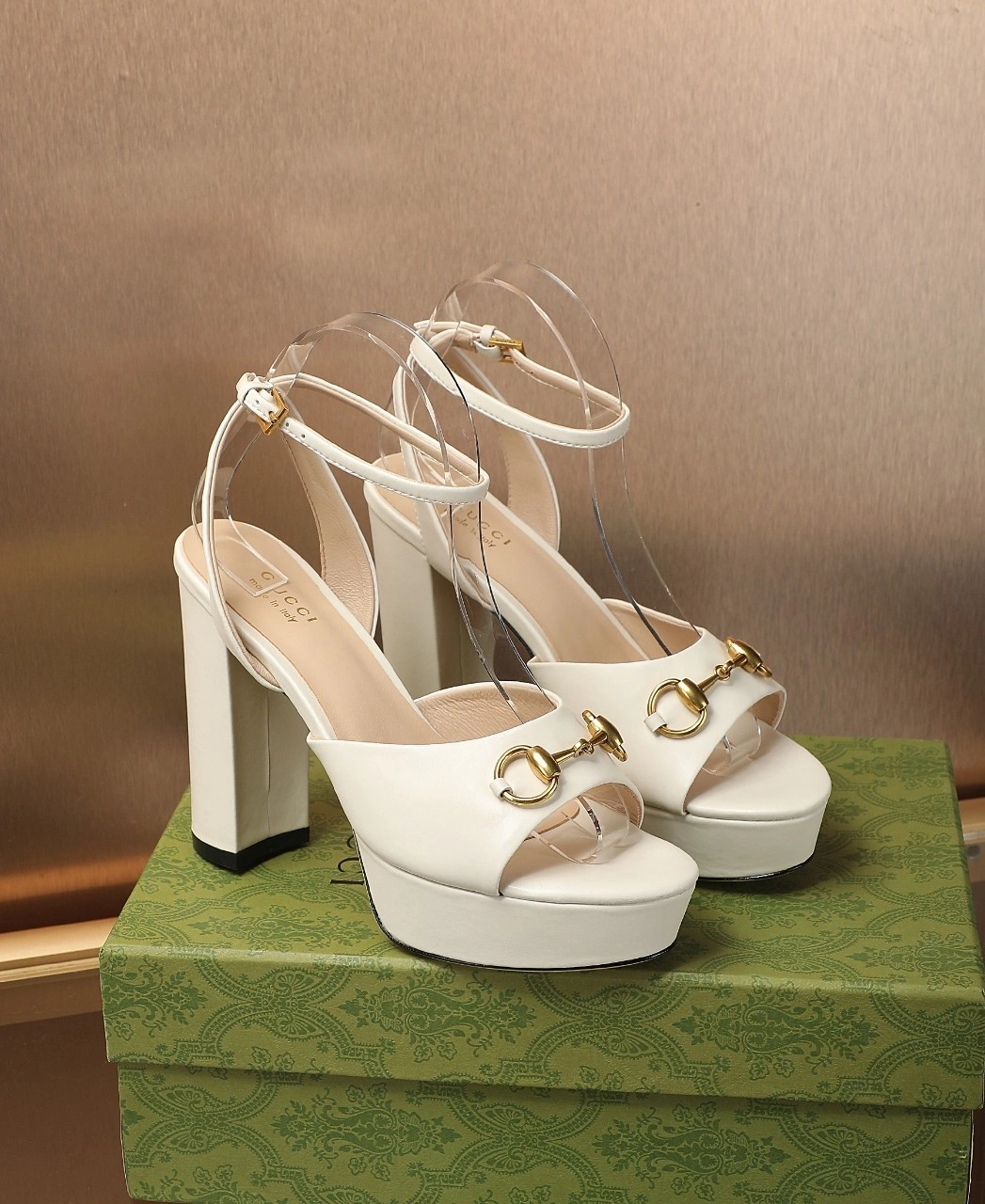 COCO-- 6u33i 795224 C9D00 9540 cowhide sheepskin Heel height：12CM Waterproof：4CM item:D-X555L1121