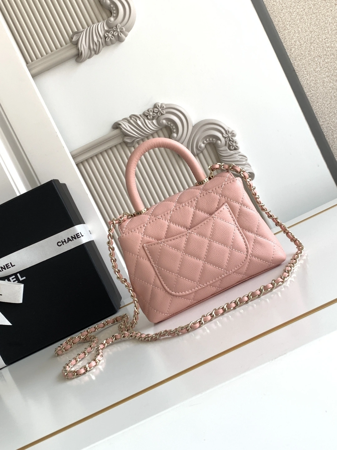 MOMO-- 3h1958 AP4244-B05061-NZV45 high quality version 𝑐𝑜𝑐𝑜 ℎ𝑎𝑛𝑑𝑙𝑒 cowhide sheepskin item:E-B108J1917