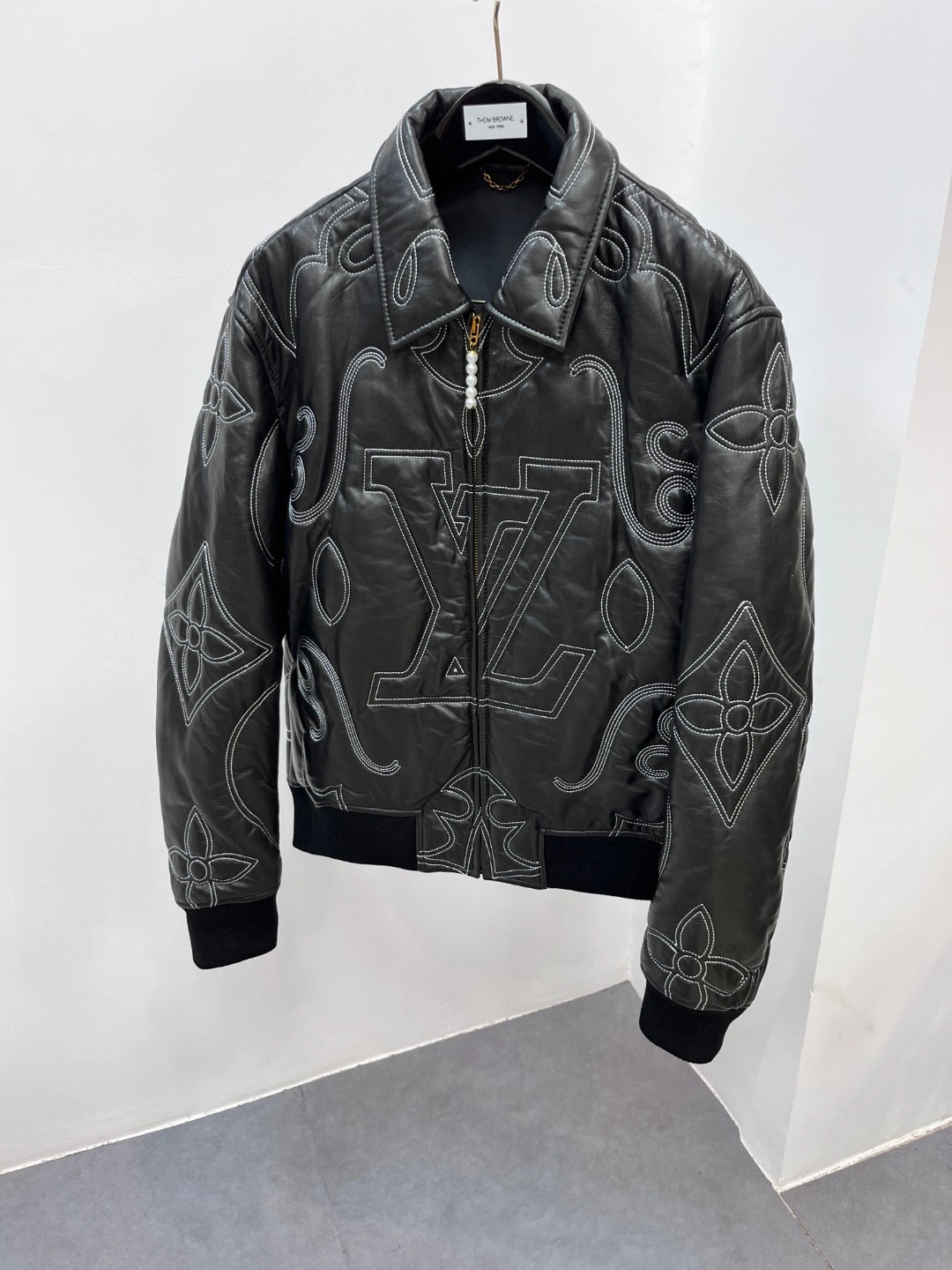 ACE-- 8V Calfskin embroidery item:E-F000K2106F