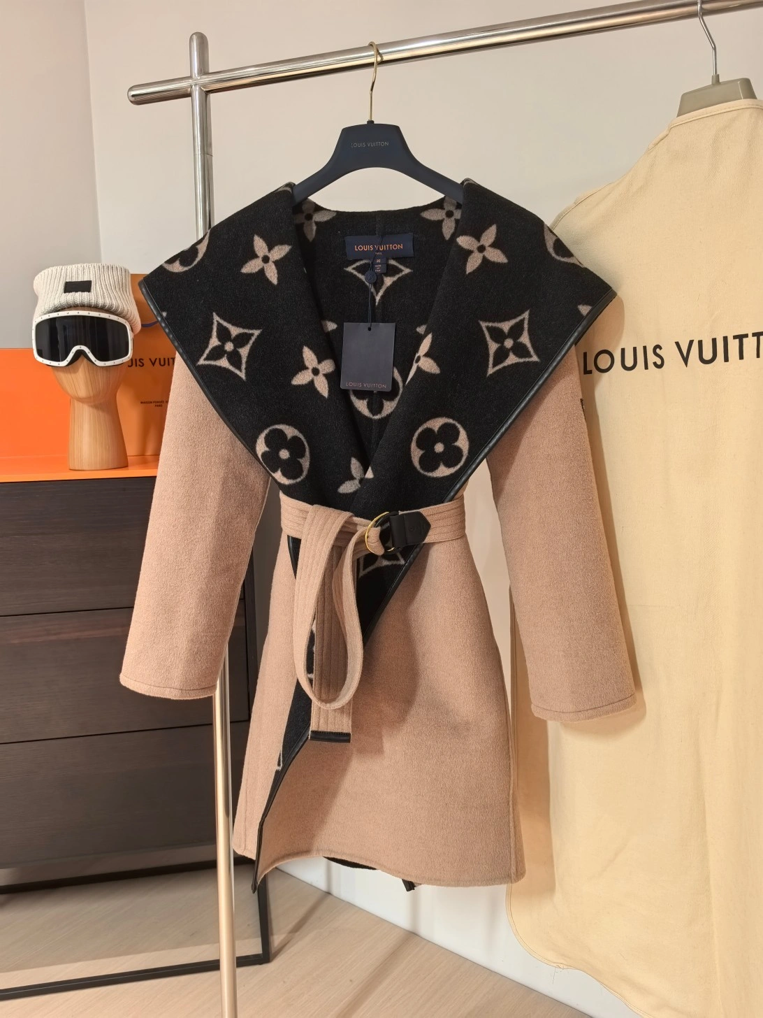 ACE-- 8V MONOGRAM 99 wool mulberry silk item:E-F000L1205H