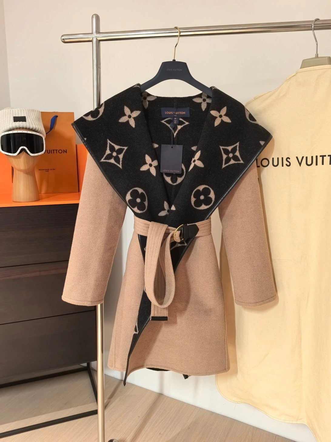 ACE-- 8V MONOGRAM 99 wool mulberry silk item:E-F000L1205H