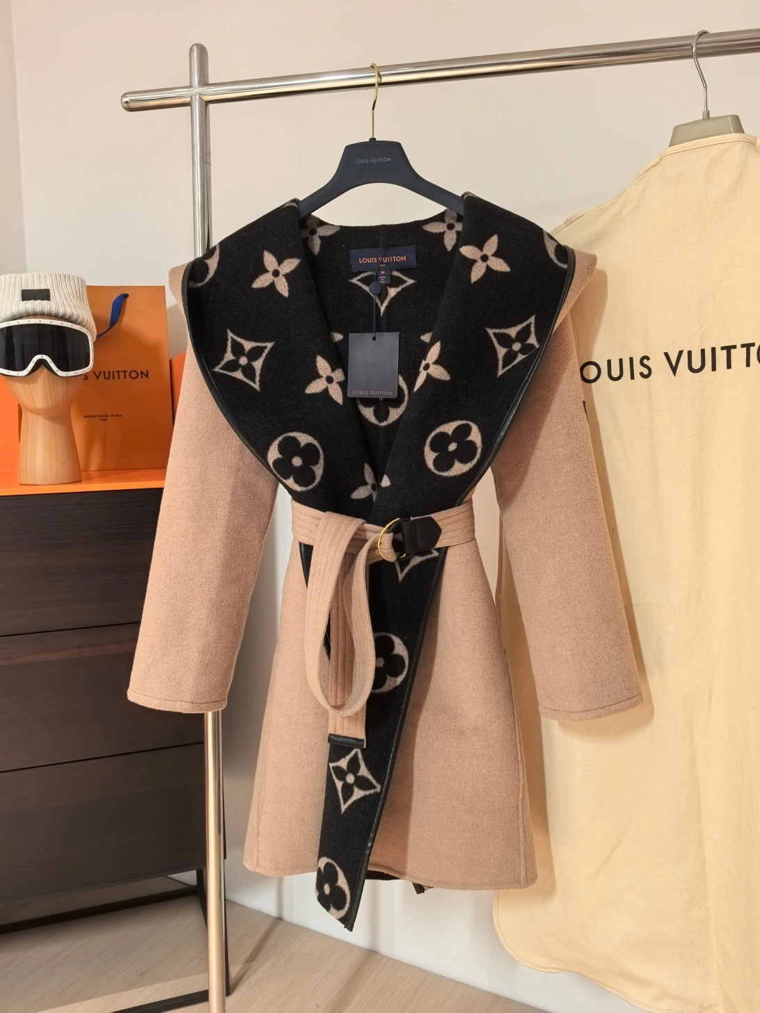 ACE-- 8V MONOGRAM 99 wool mulberry silk item:E-F000L1205H