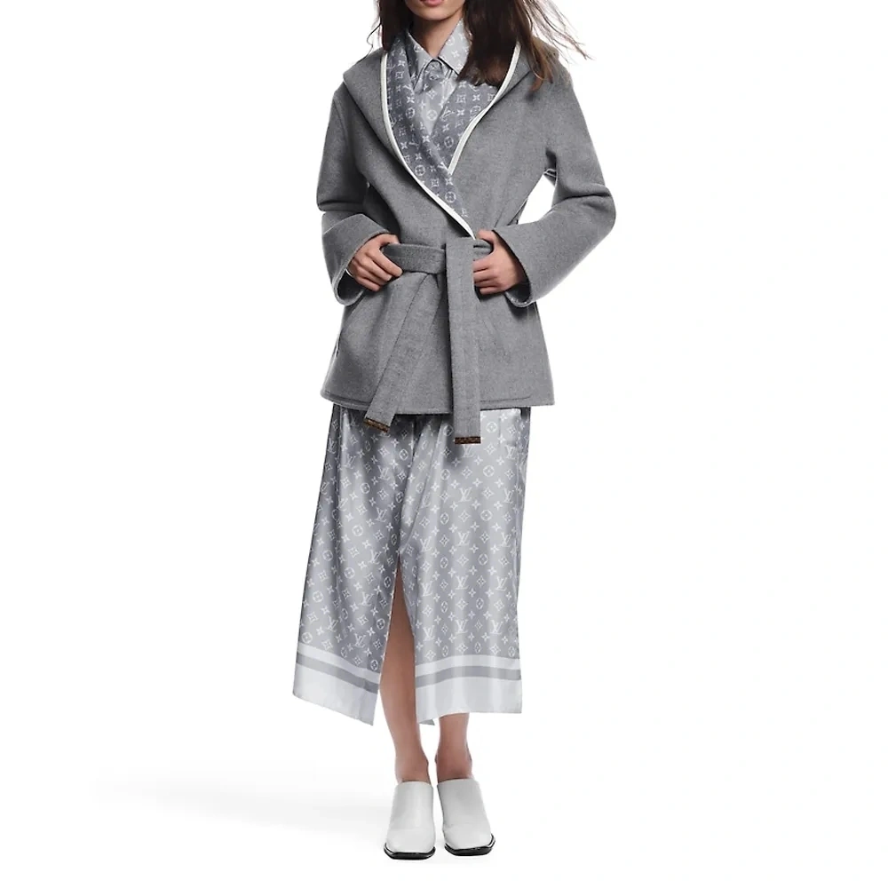 ACE-- 8V Monogram 99wool mulberry silk item:E-F000L1202H