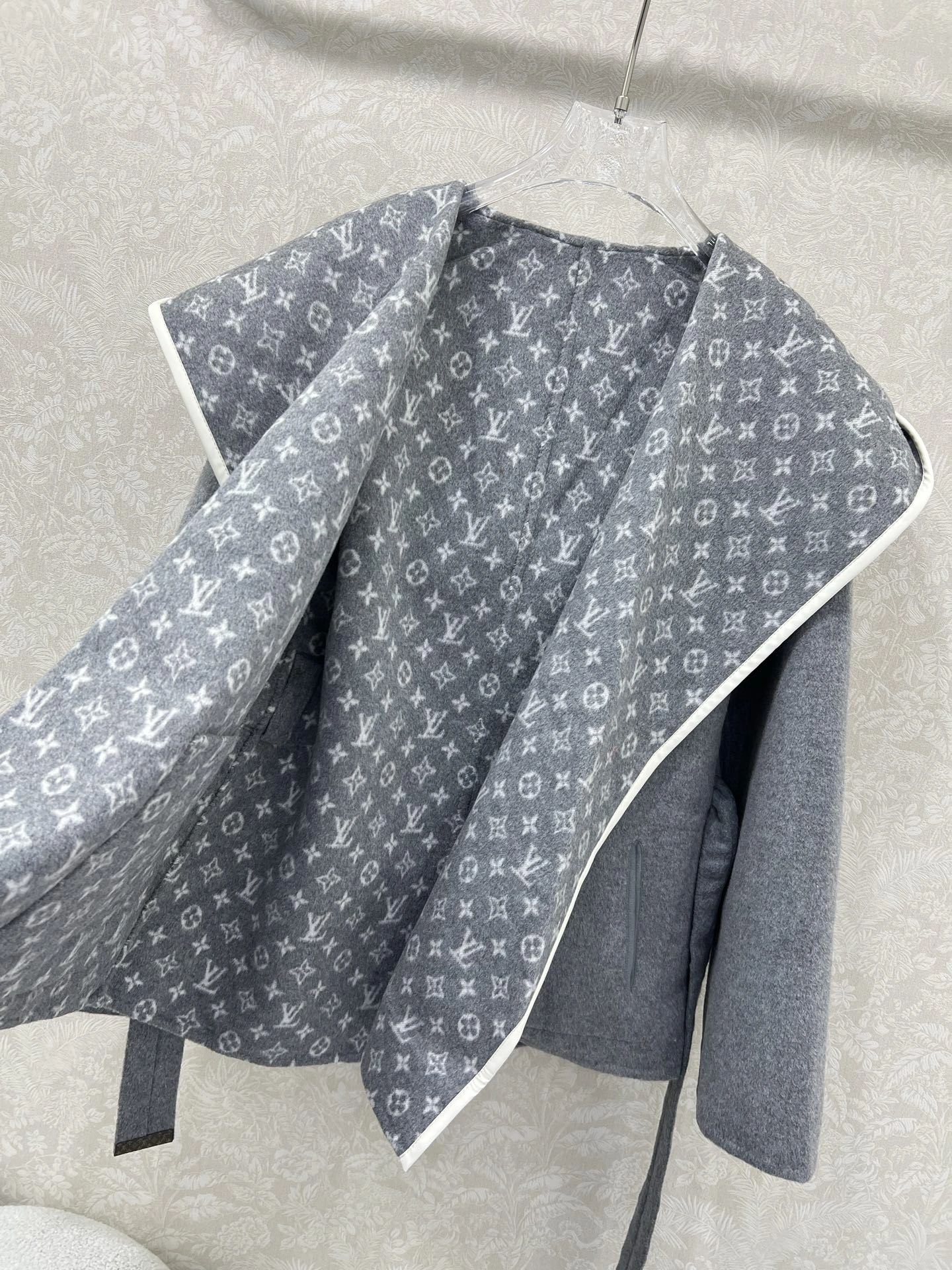ACE-- 8V Monogram 99wool mulberry silk item:E-F000L1202H