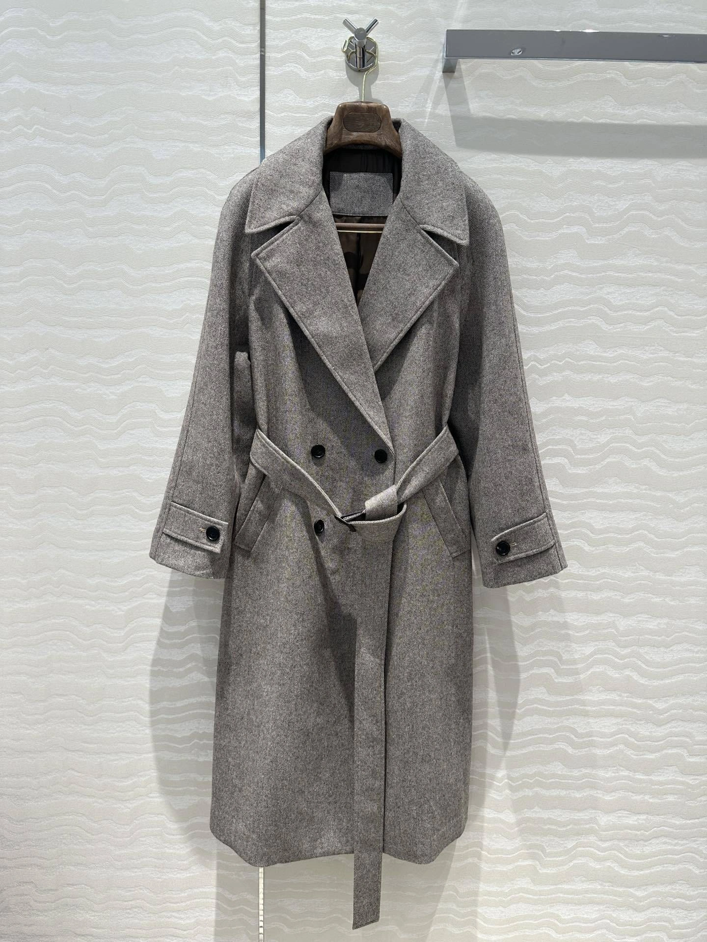 ACE-- 8oro Pi191 100% sheepskin trench coat item:D-F061I0707
