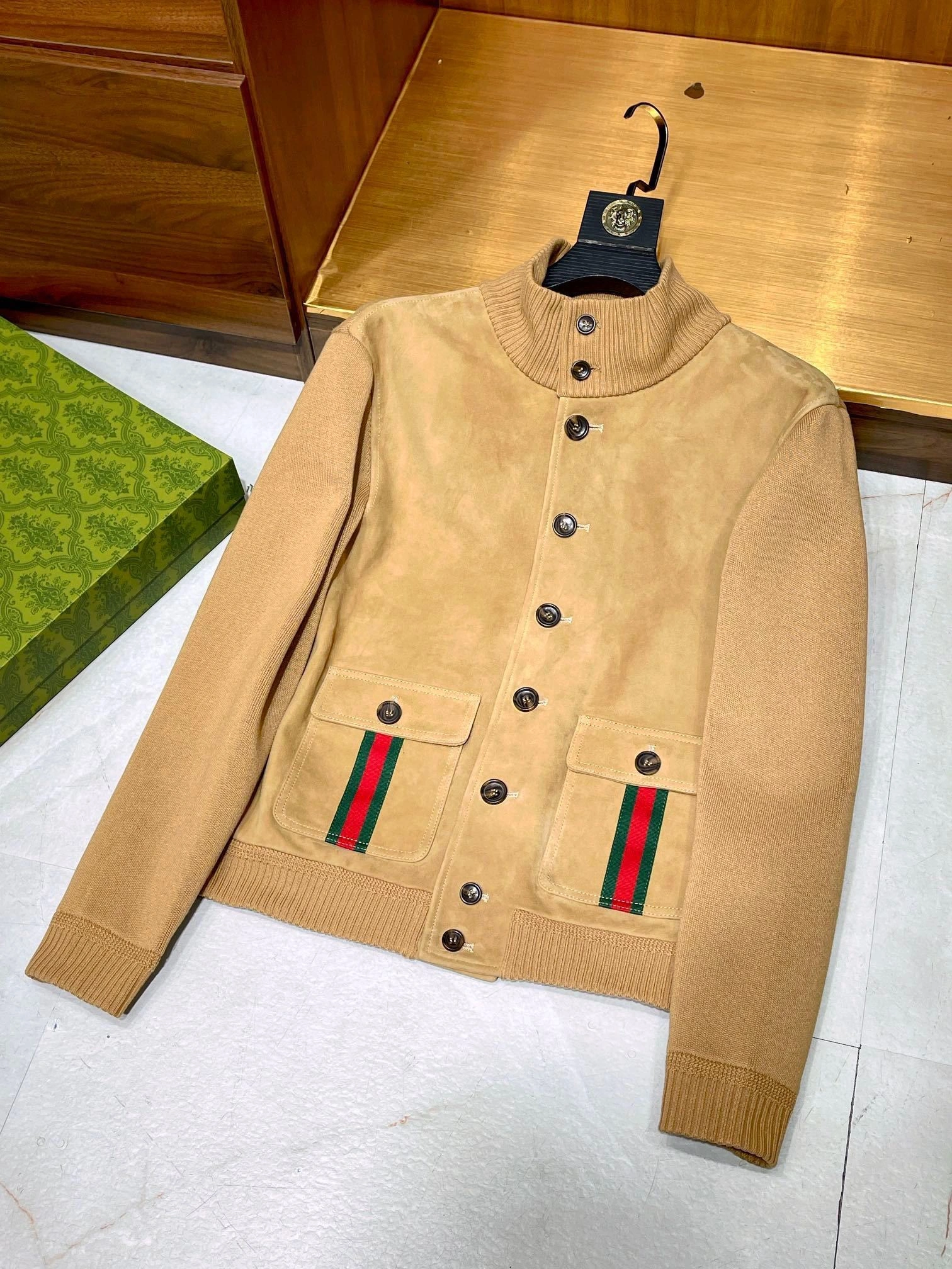 &ACE- 6u33i lambskin wool oversized item:D-F352I0220