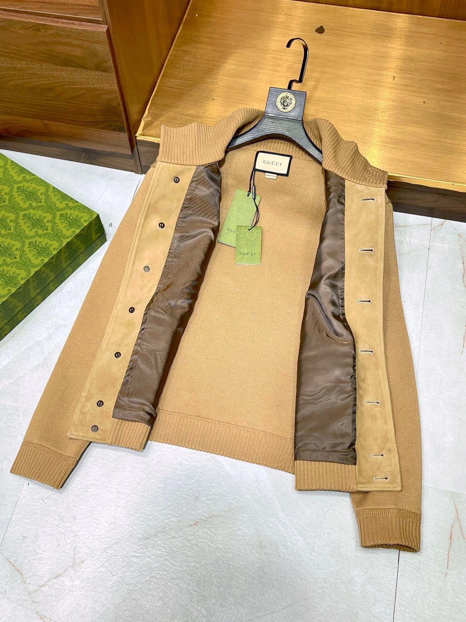 &ACE- 6u33i lambskin wool oversized item:D-F352I0220