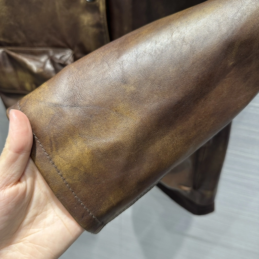 ACE- 7IU7IU overzise cowhide item:D-F061B2412