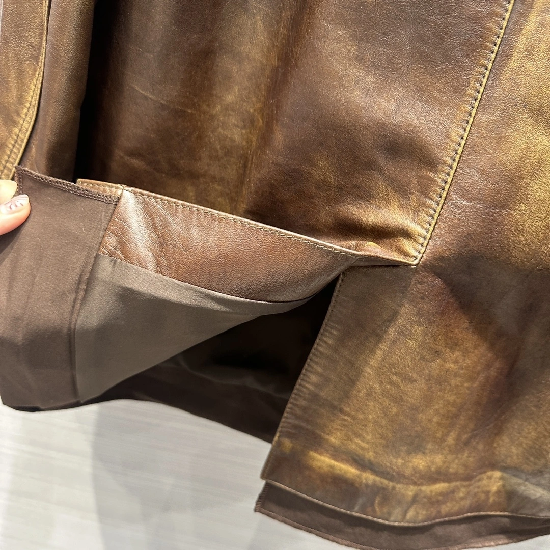 ACE- 7IU7IU overzise cowhide item:D-F061B2412