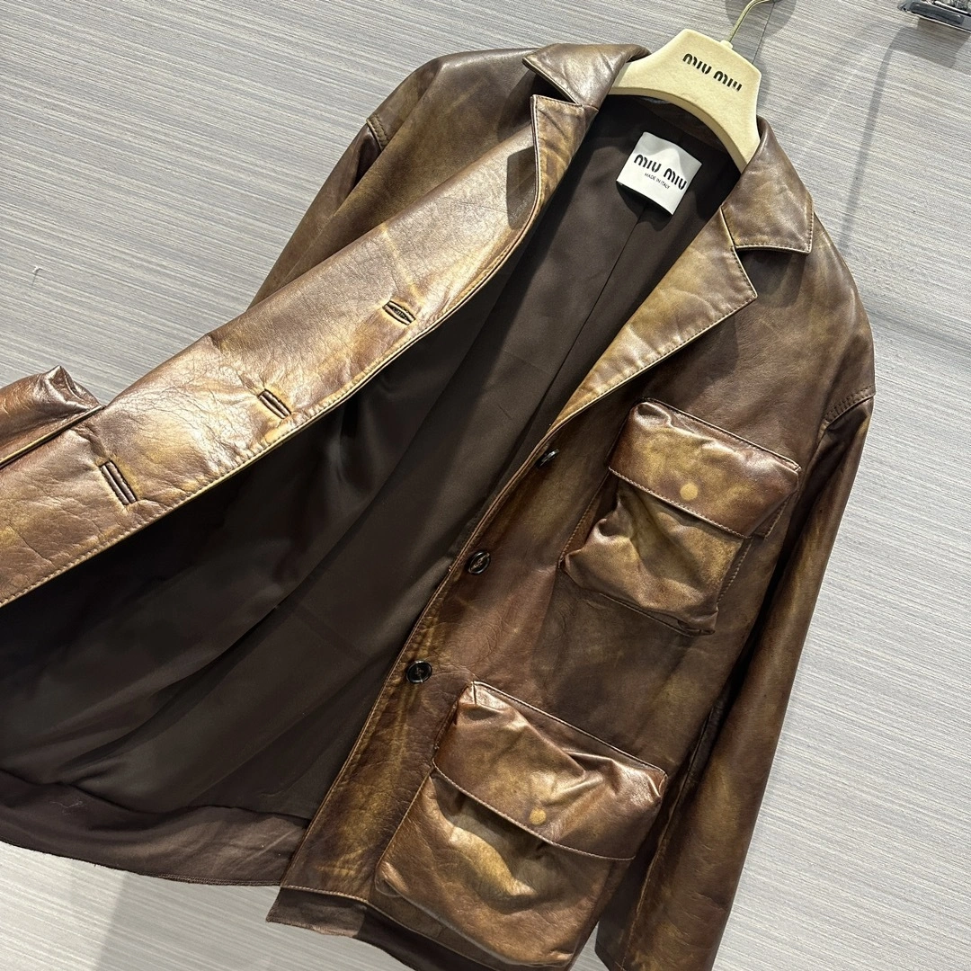 ACE- 7IU7IU overzise cowhide item:D-F061B2412