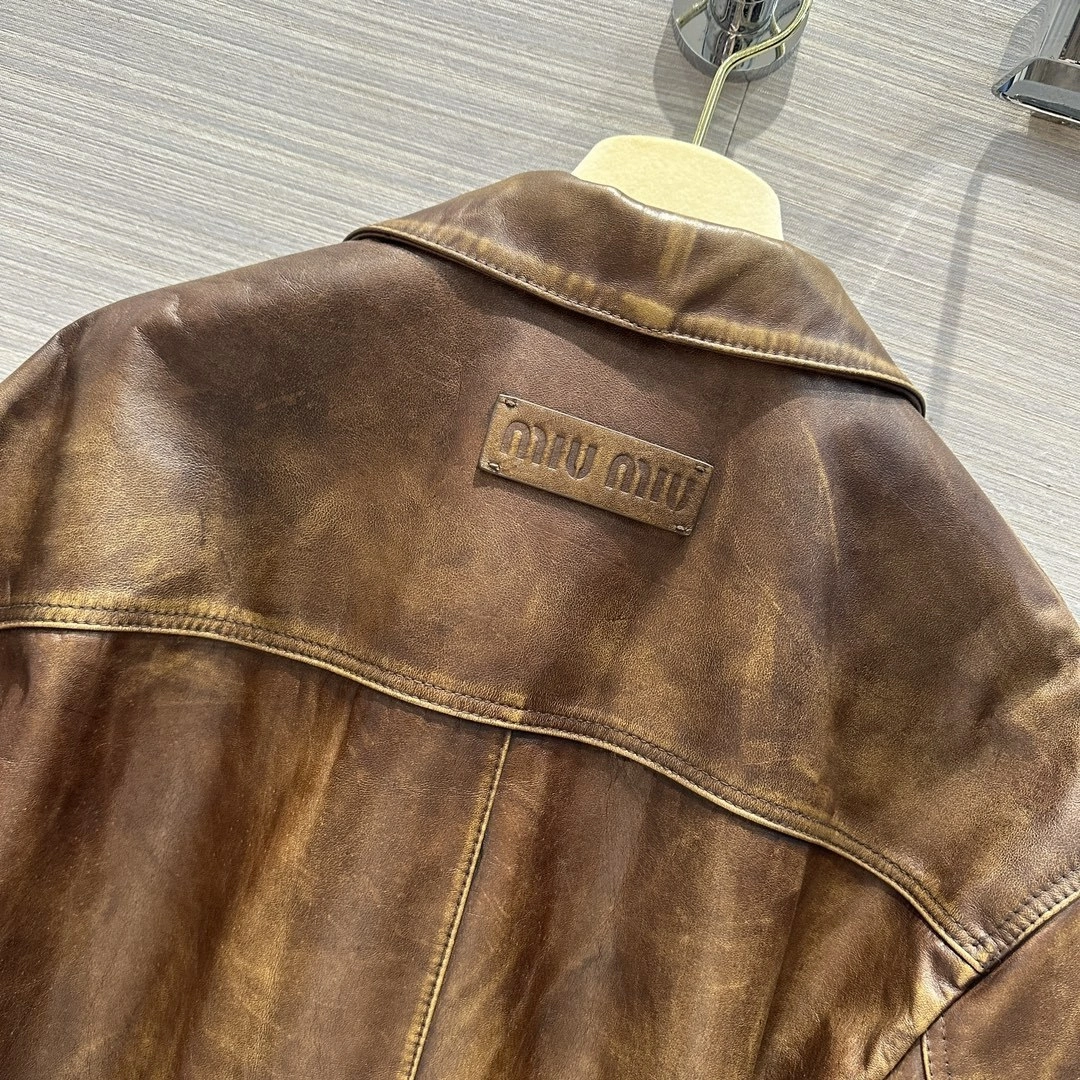 ACE- 7IU7IU overzise cowhide item:D-F061B2412