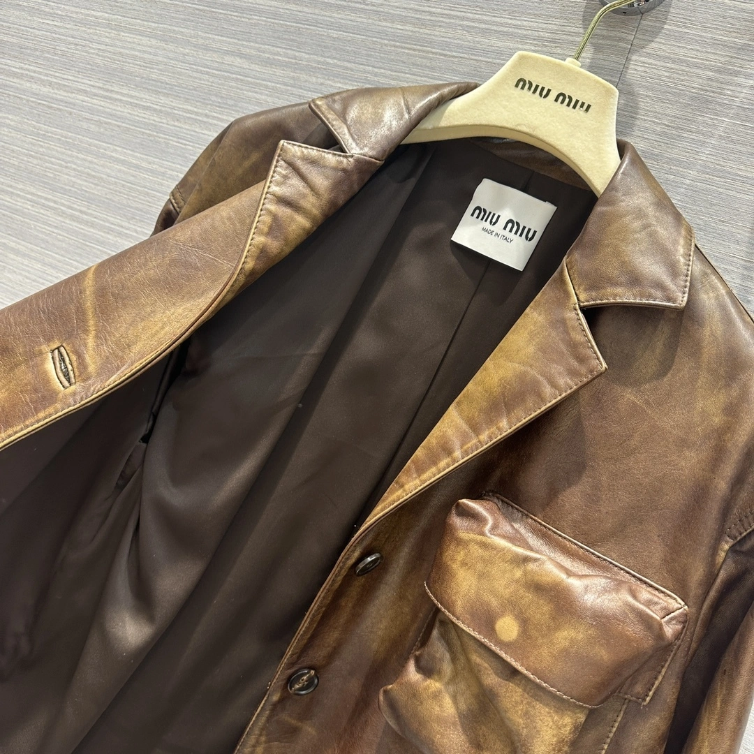 ACE- 7IU7IU overzise cowhide item:D-F061B2412