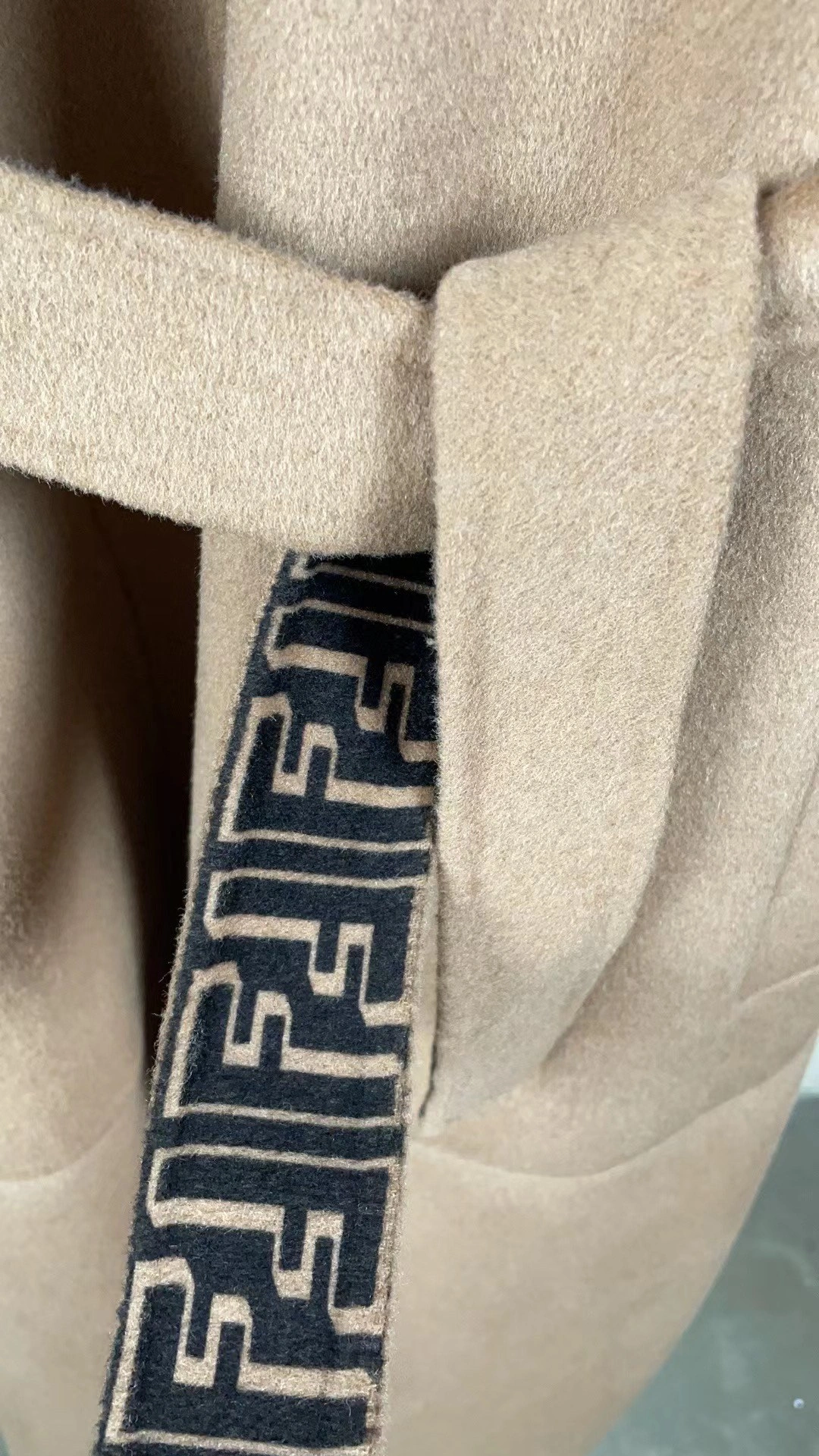 ACE- F594i wool reversible cashmere oversized item:D-F409J5345