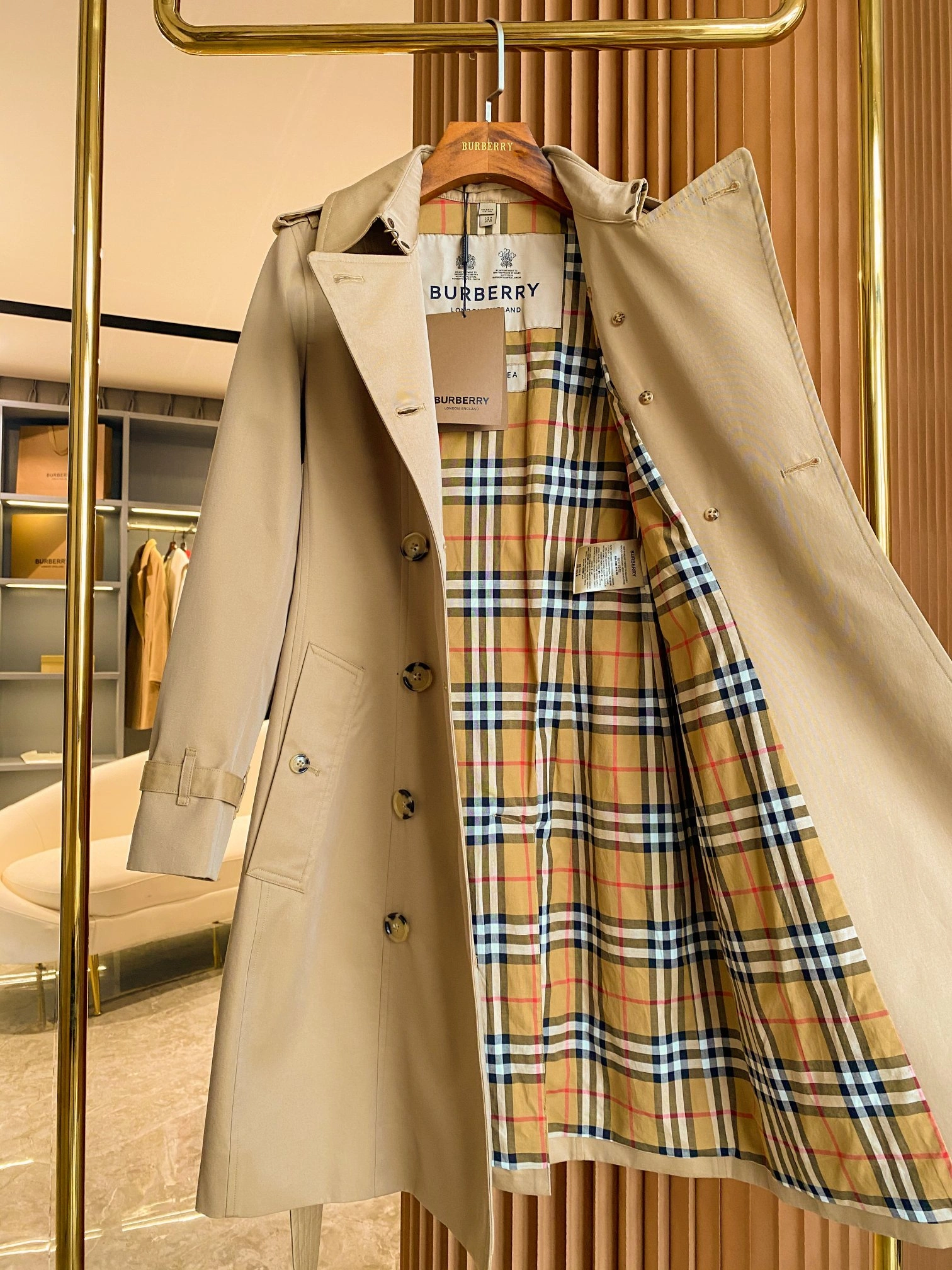 ACE- Heritage Trench 40733761 2Colour item:D-F020C0910-2