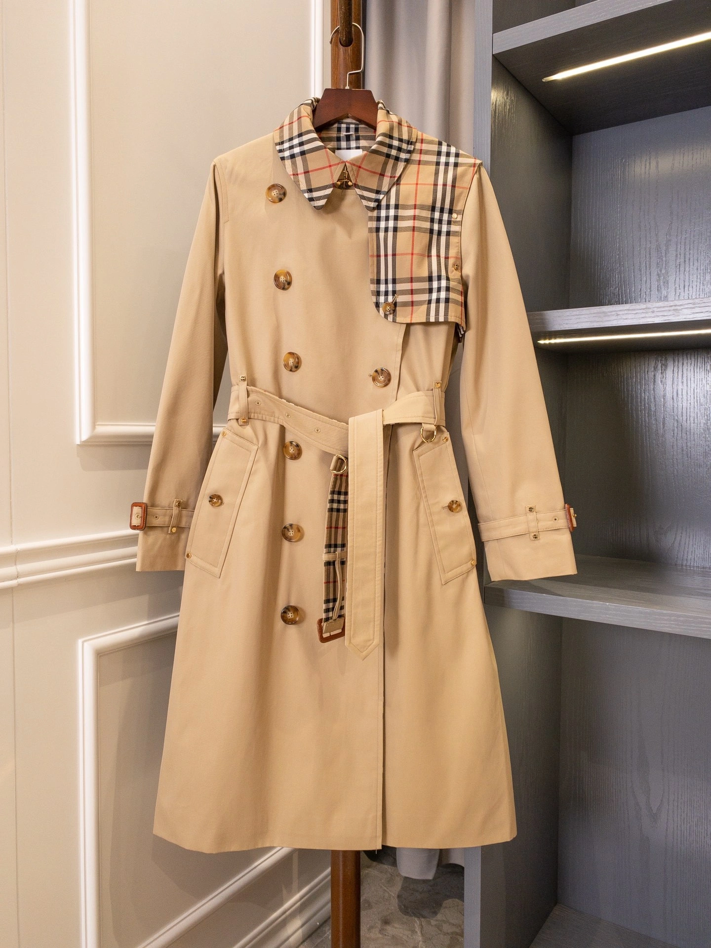 ACE- cotton Trench 80343091 item:D-F020C0816