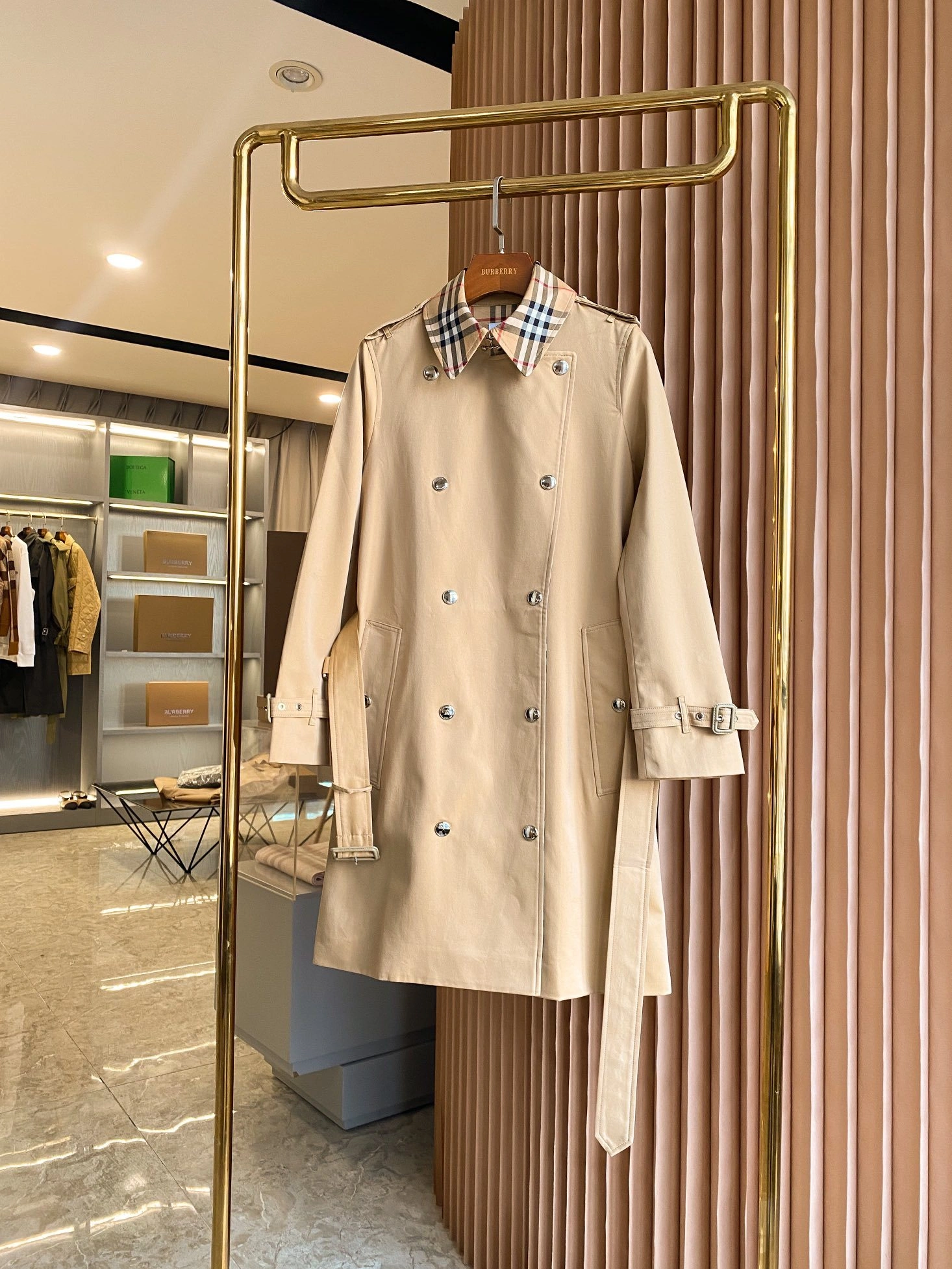 ACE- cotton Trench 80709901 2Colour item:D-F020C0817-2