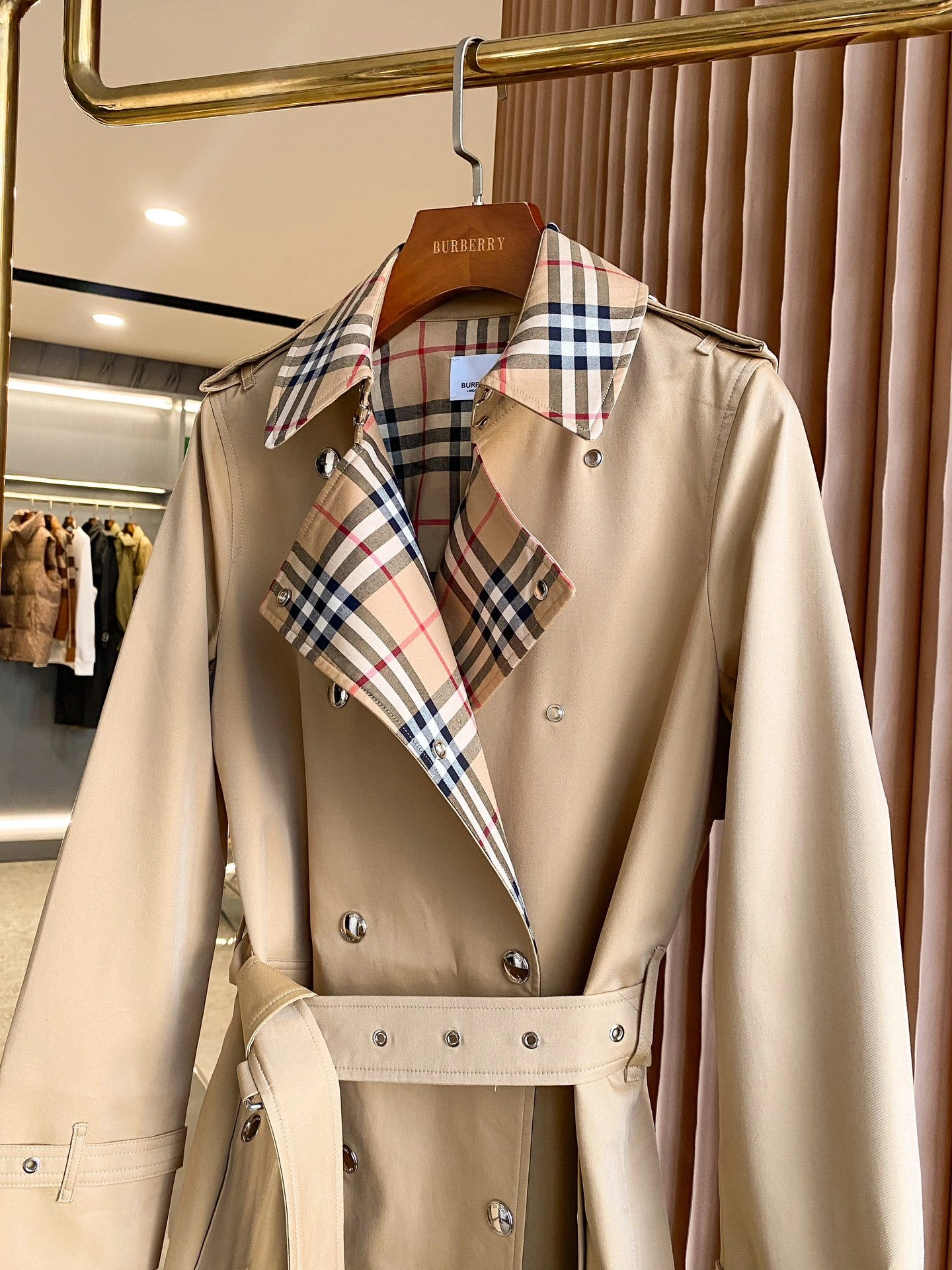 ACE- cotton Trench 80709901 2Colour item:D-F020C0817-2