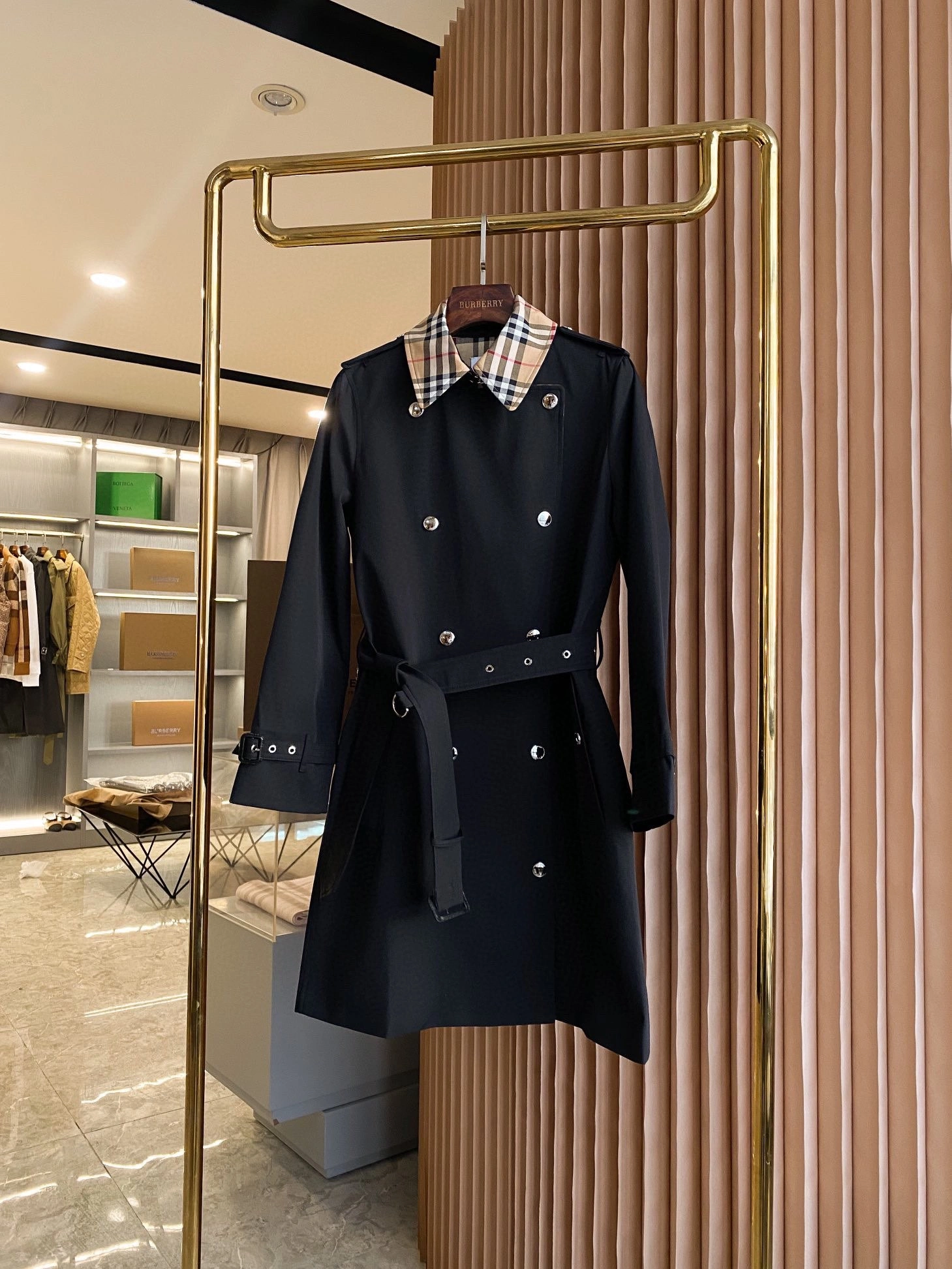 ACE- cotton Trench 80709901 2Colour item:D-F020C0817-2