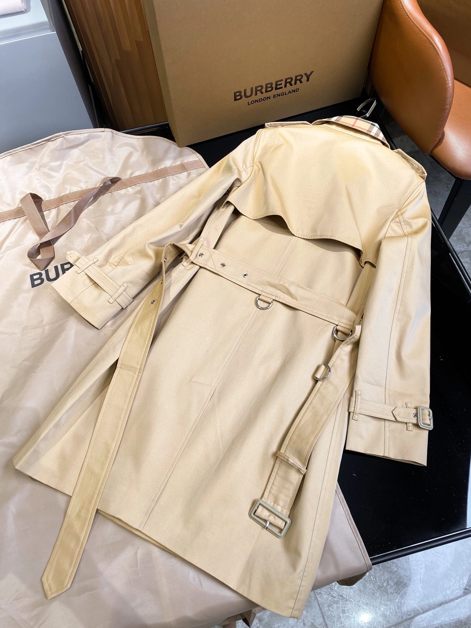ACE- cotton Trench 80709901 2Colour item:D-F020C0817-2