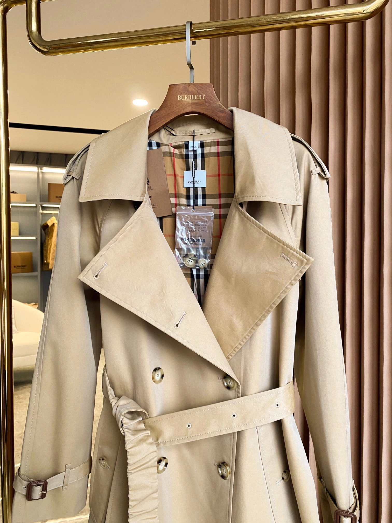 ACE- cotton Trench 80726781 item:D-F020C0907