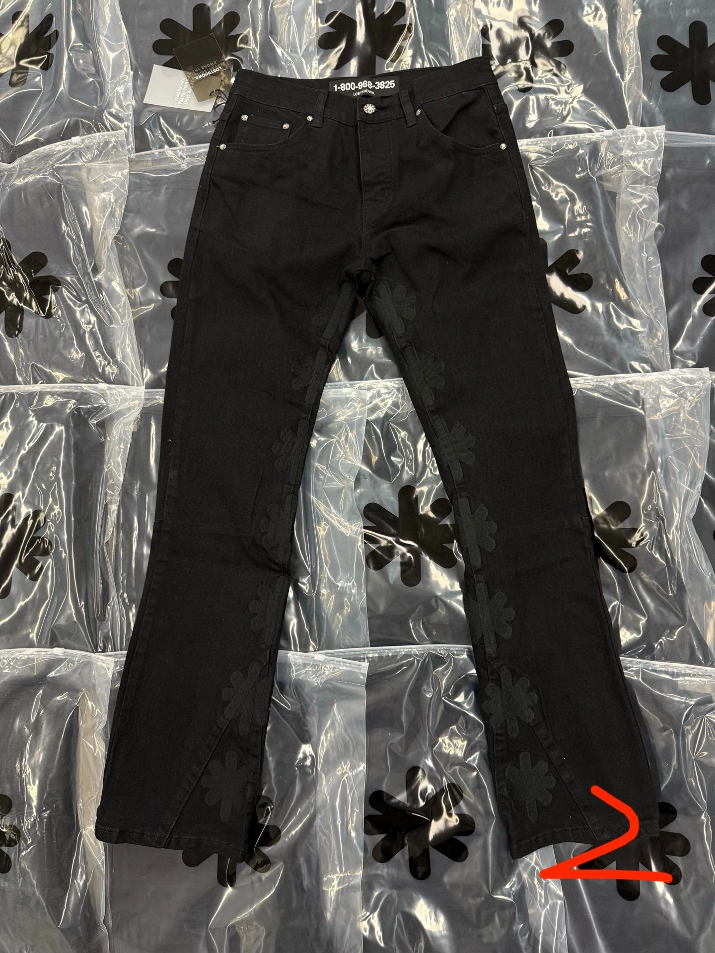 AIR-Other brands LOSTSHDWS JEANS embroidery 13colour item:E-F000I2499-13H