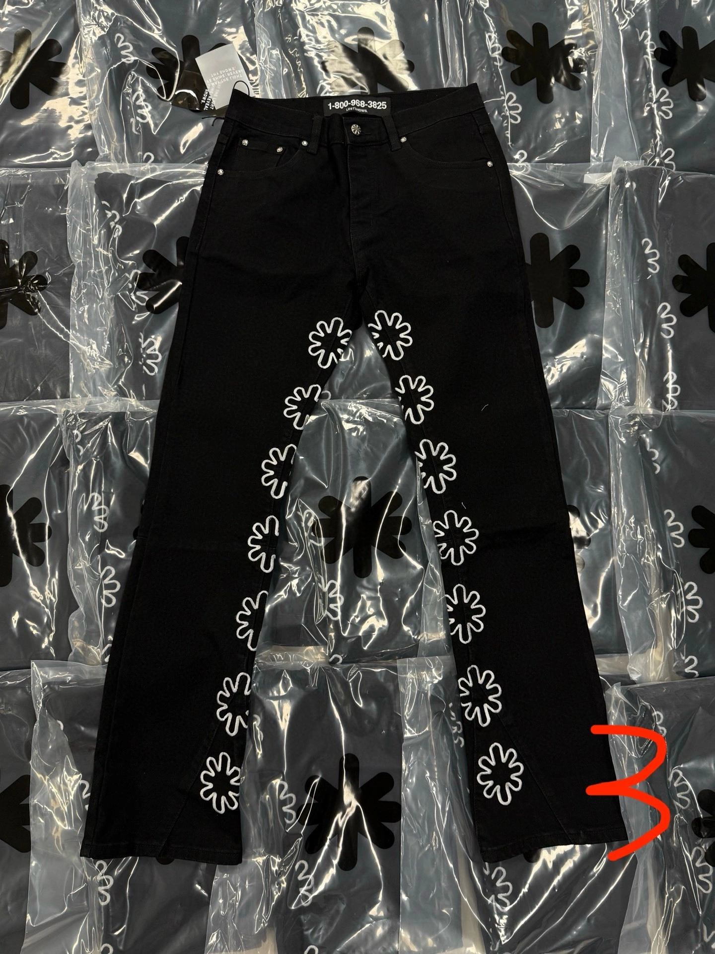 AIR-Other brands LOSTSHDWS JEANS embroidery 13colour item:E-F000I2499-13H