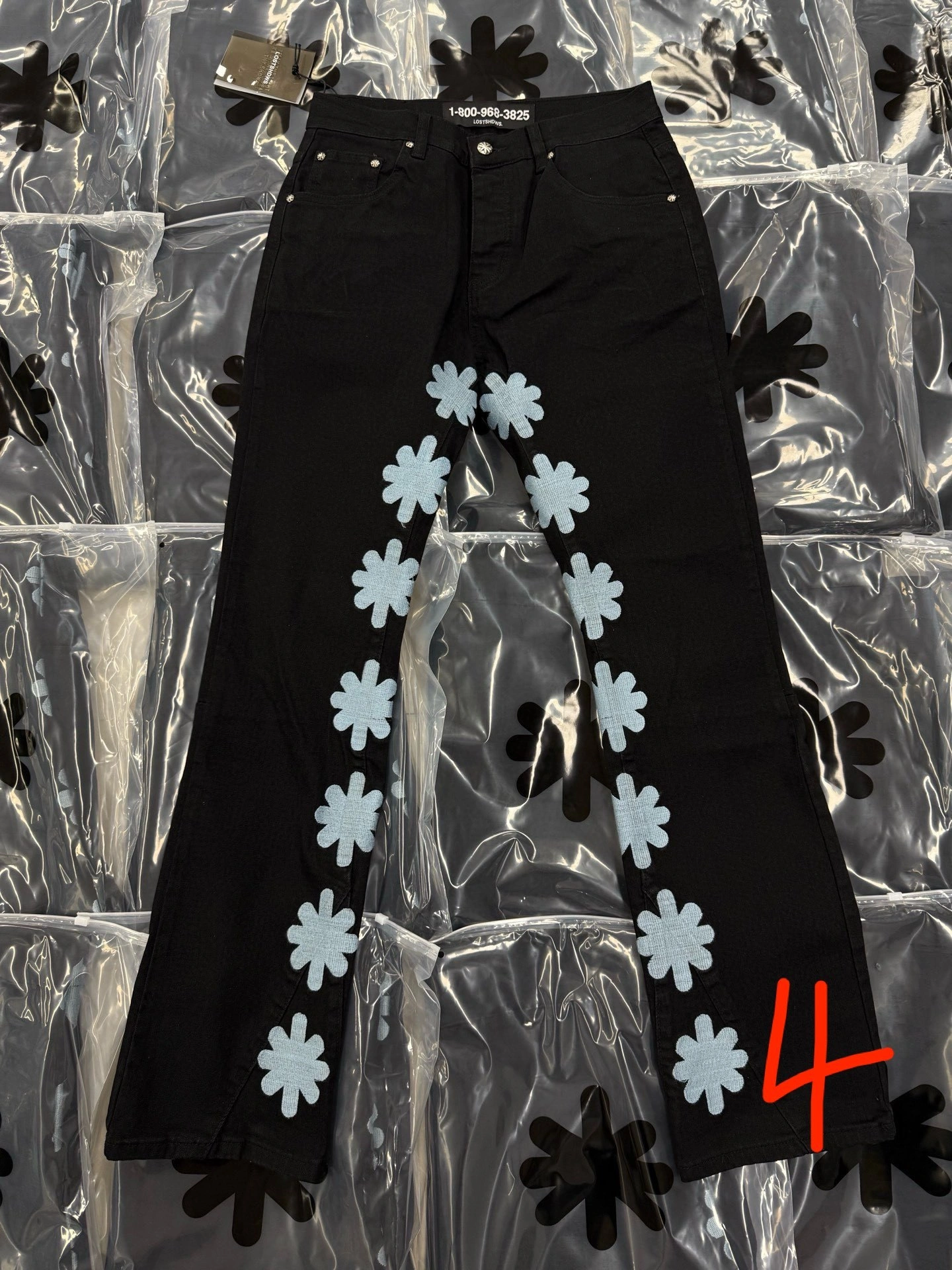 AIR-Other brands LOSTSHDWS JEANS embroidery 13colour item:E-F000I2499-13H