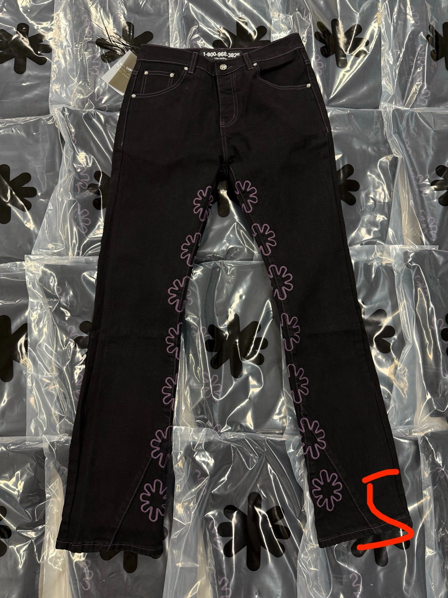 AIR-Other brands LOSTSHDWS JEANS embroidery 13colour item:E-F000I2499-13H