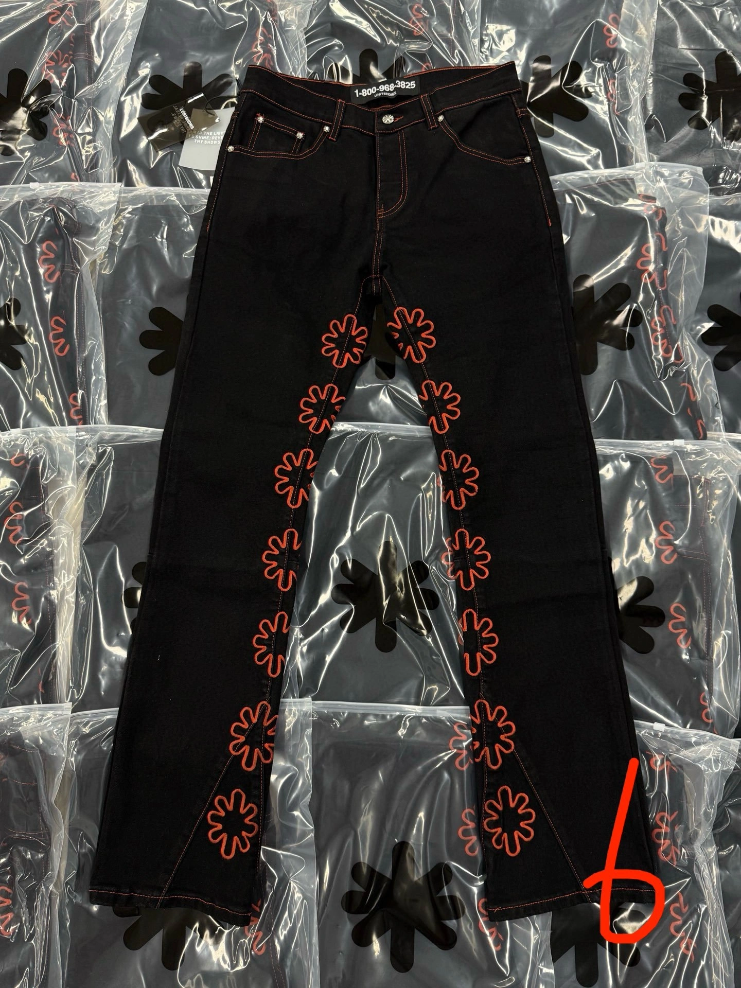 AIR-Other brands LOSTSHDWS JEANS embroidery 13colour item:E-F000I2499-13H