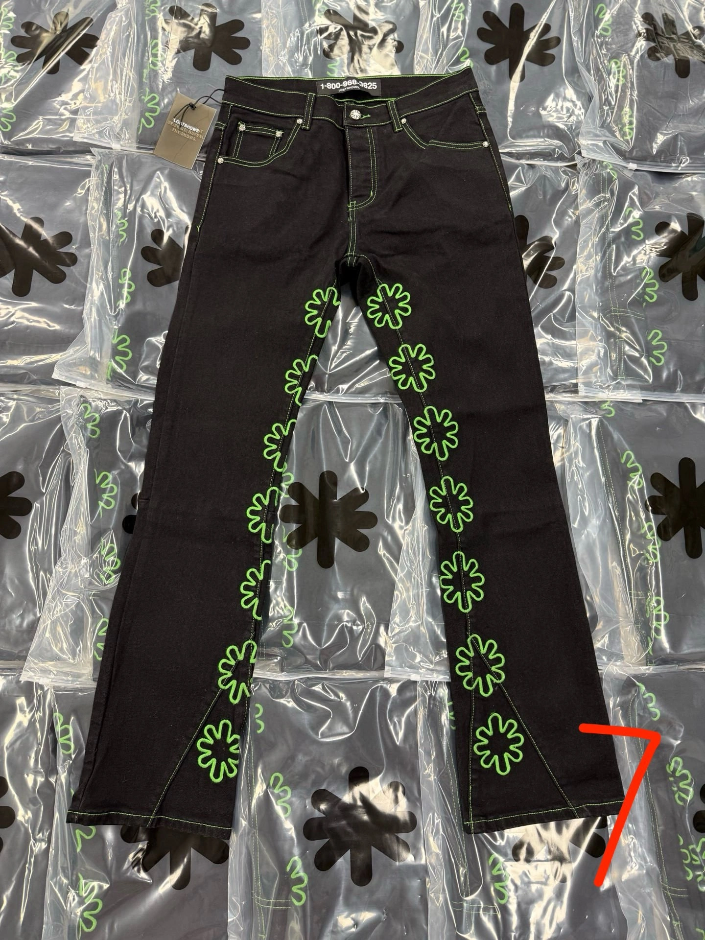 AIR-Other brands LOSTSHDWS JEANS embroidery 13colour item:E-F000I2499-13H