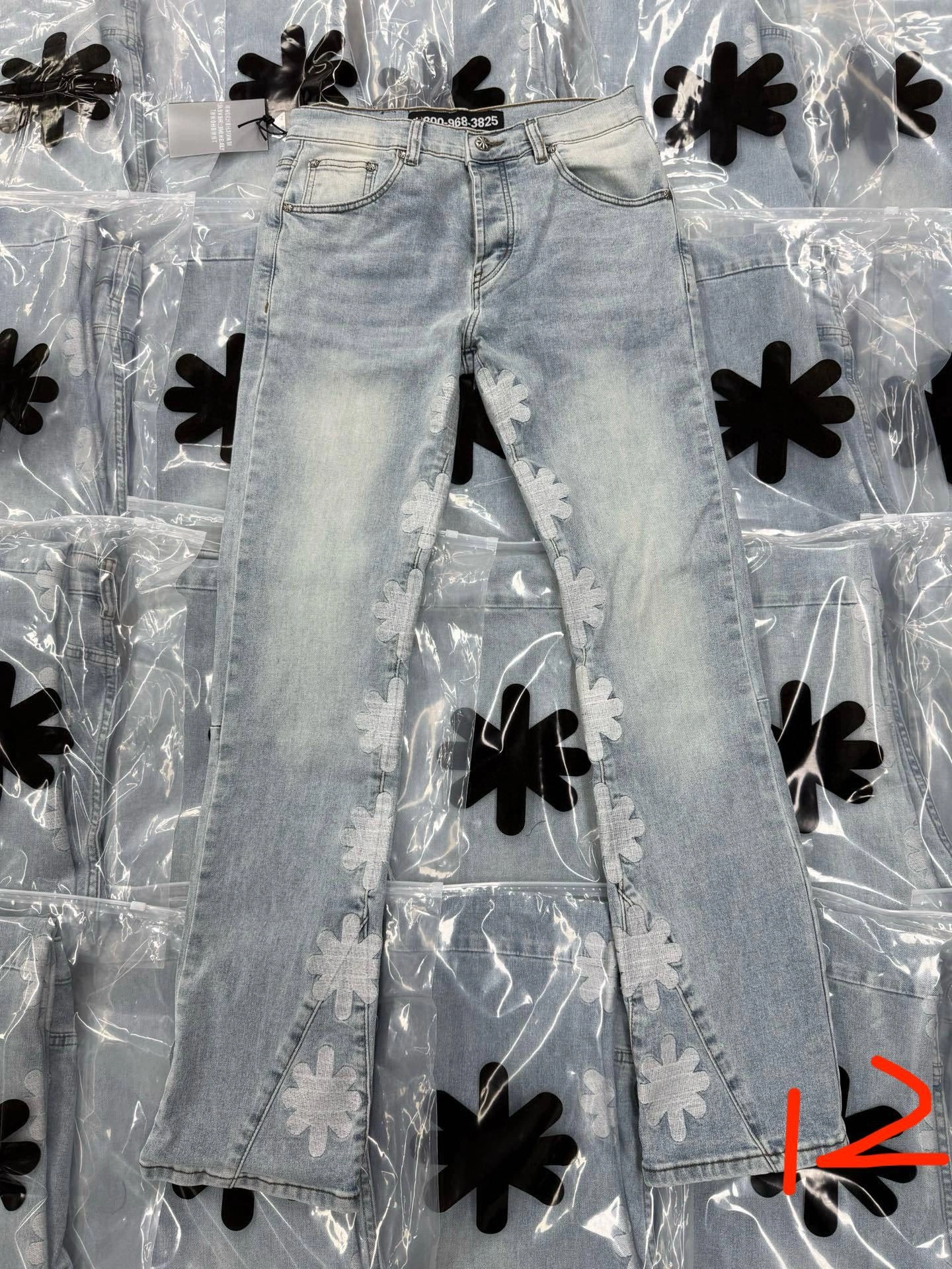 AIR-Other brands LOSTSHDWS JEANS embroidery 13colour item:E-F000I2499-13H