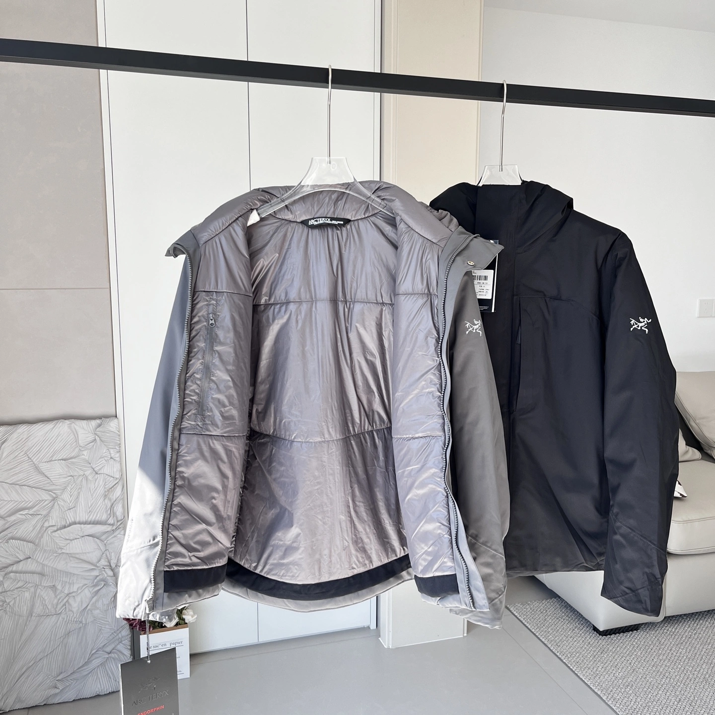 Gemini-- 1r3t5ryx THERME INSULATED GORE-TEX Coreloft™ DropHood™ WaterTight™ embroidery 2colour item:E-F110K2147-2F