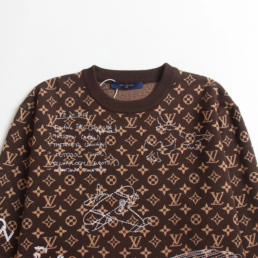 Air-- 8V MONOGRAM embroidery wool item:D-F431K1303