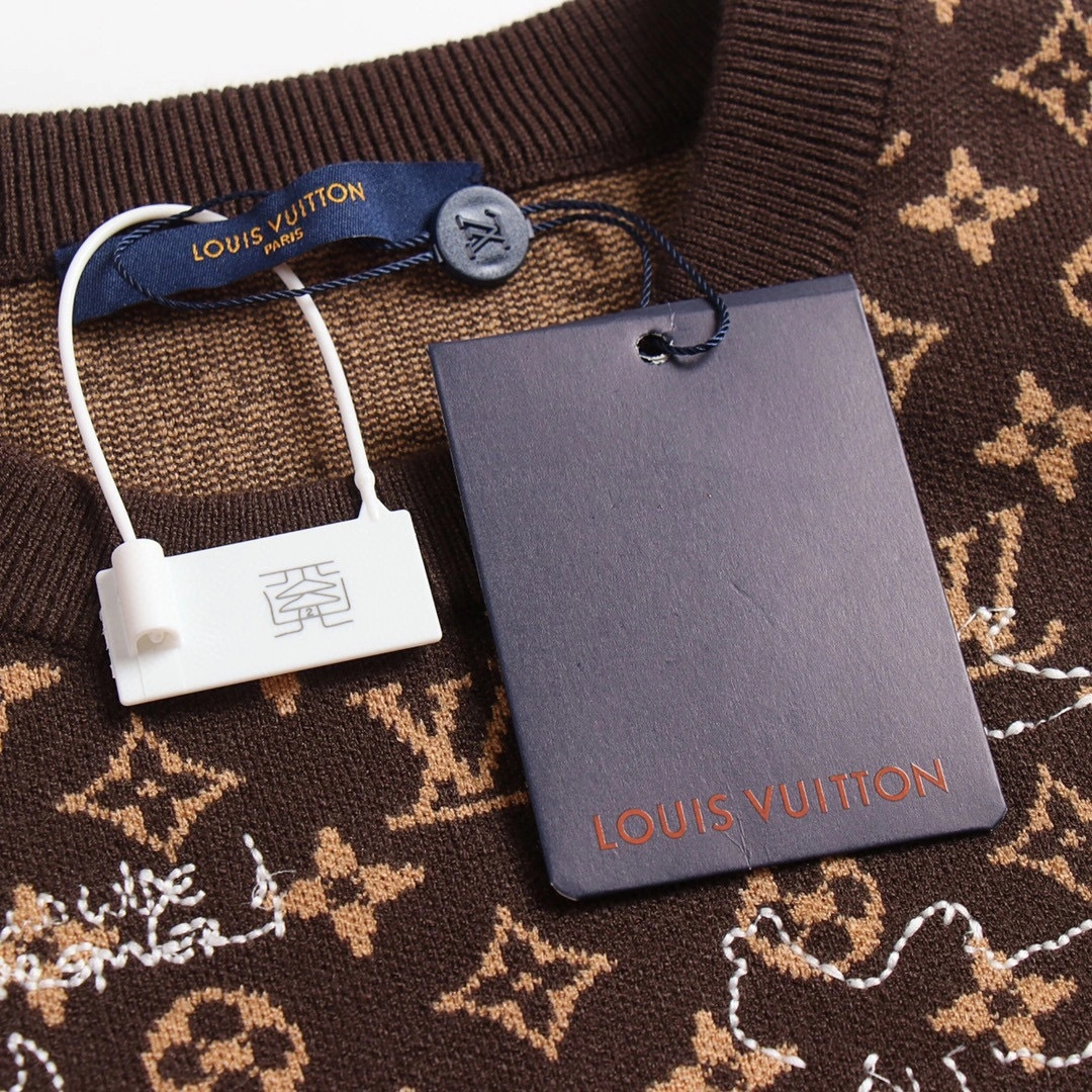 Air-- 8V MONOGRAM embroidery wool item:D-F431K1303