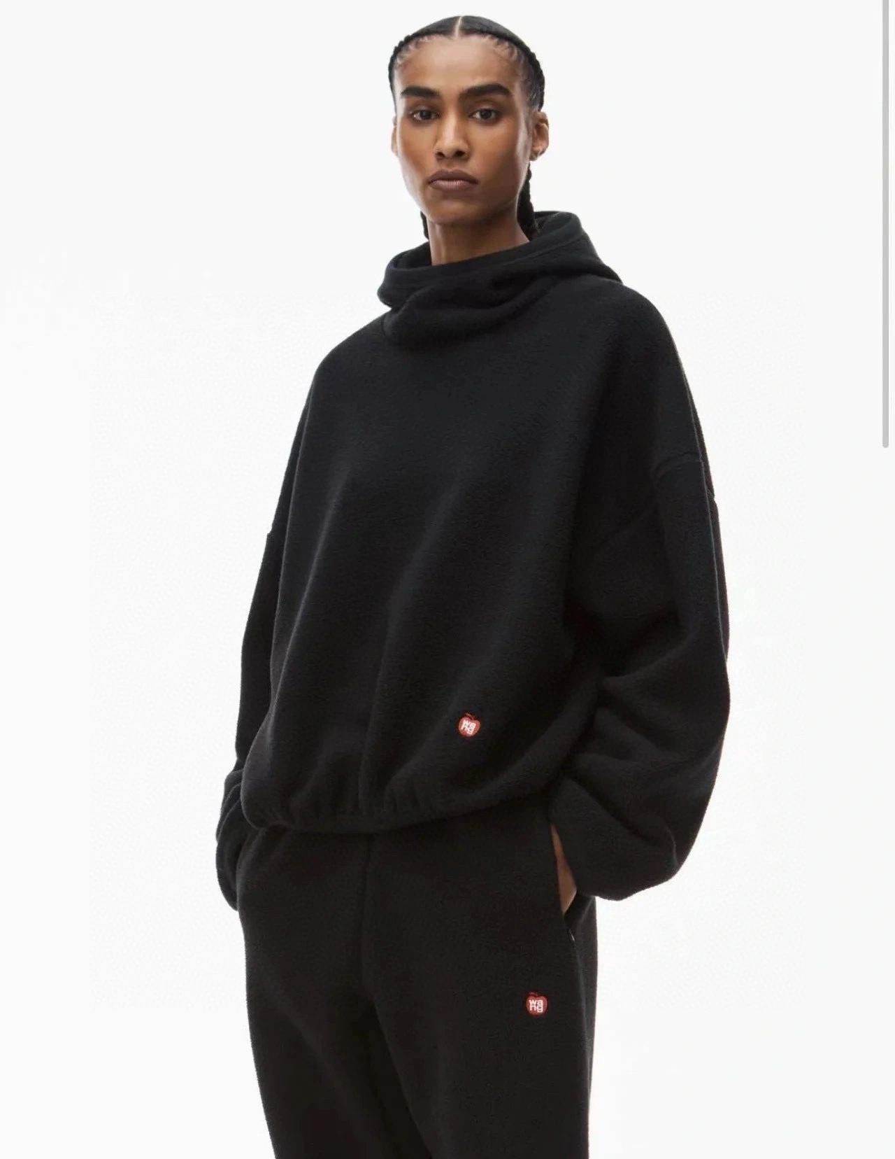 Air-- W196 Granular fleece oversized item:D-F431J4735