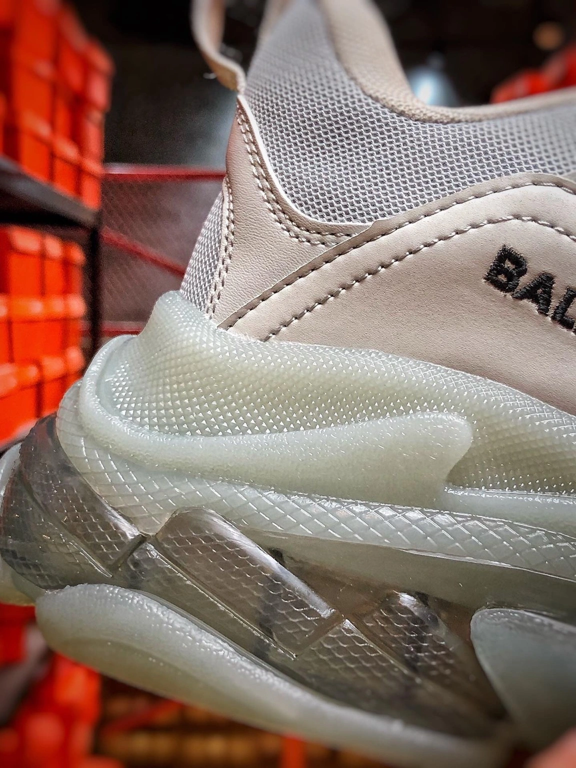 !Air--Sneaker TriPle S 200BL-2，special offer item: 022X0210J2059