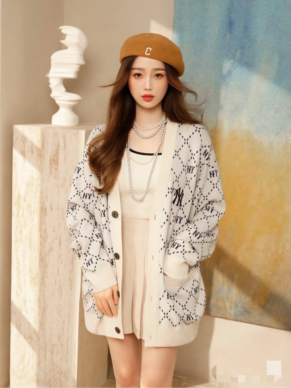 Air-Other brands embroidery oversize 4colour item:E-F110C1009-4