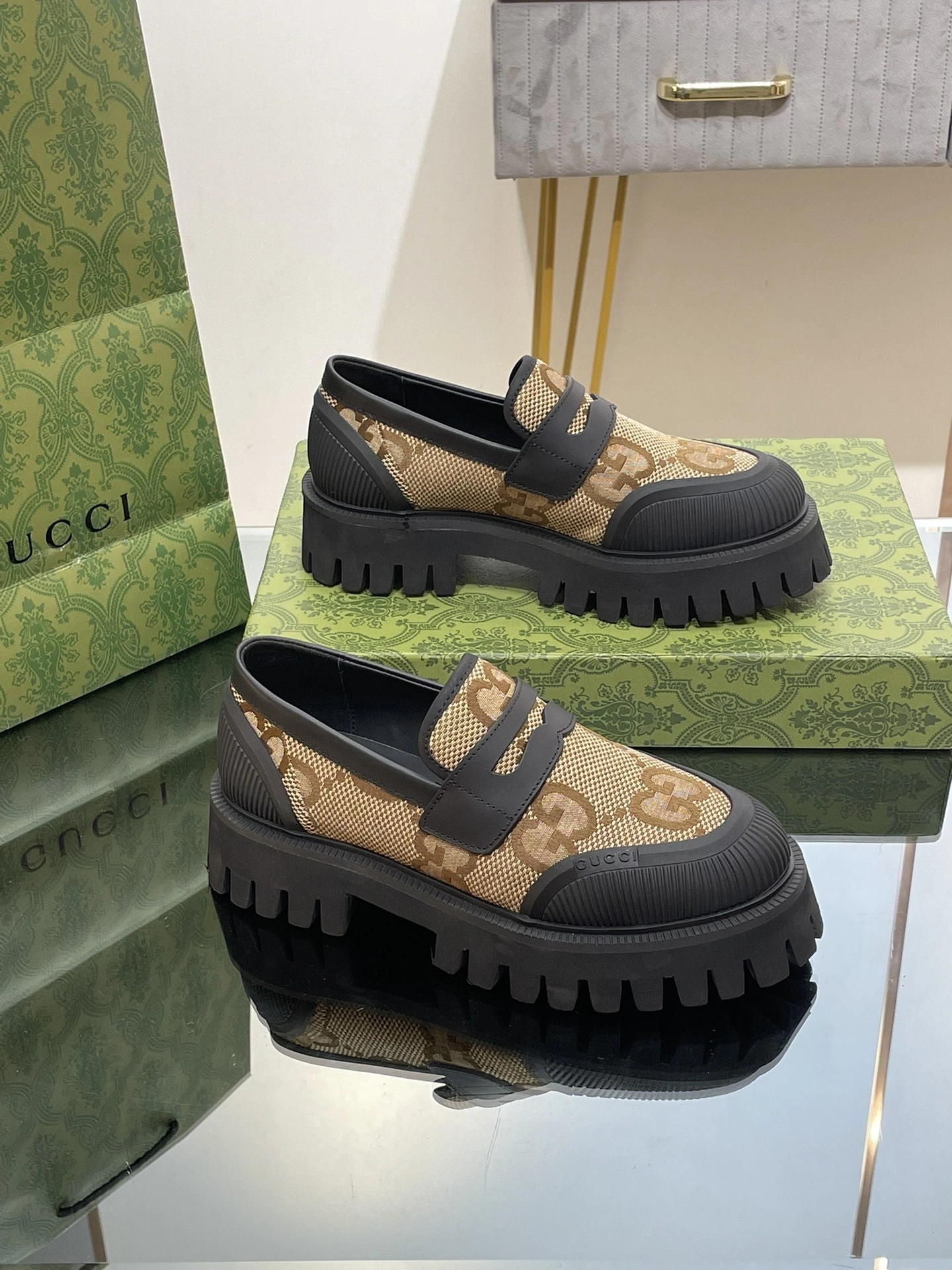 OOBB-- 6u33i 739776 UKOF0 2590 Heel height：4CM Waterproof：3CM cowhide item:D-X000L2508